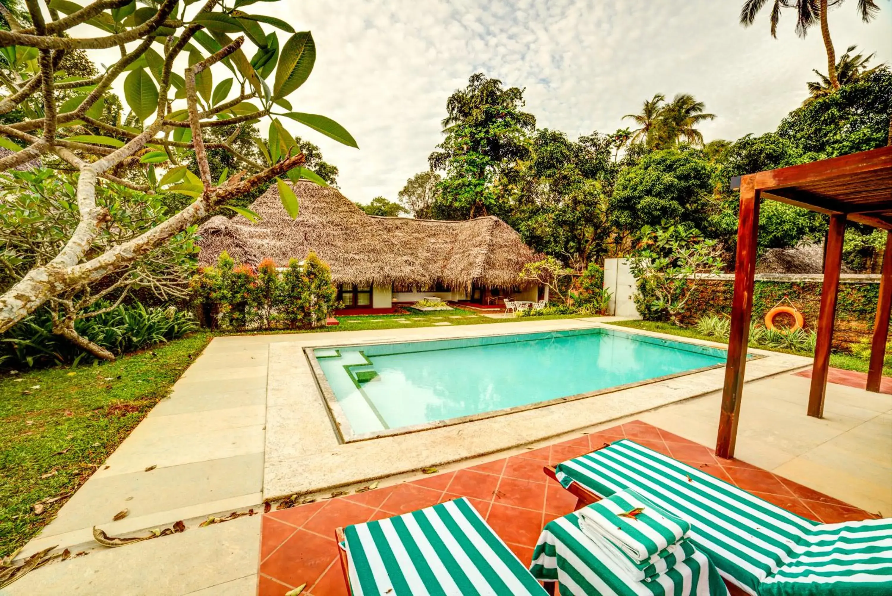 Deluxe Garden Villa with Private Pool in Marari Beach Resort Alleppey - A CGH Earth Experience Deluxe Garden Villa with Private Pool in Marari Beach Resort Alleppey - A CGH Earth Experience