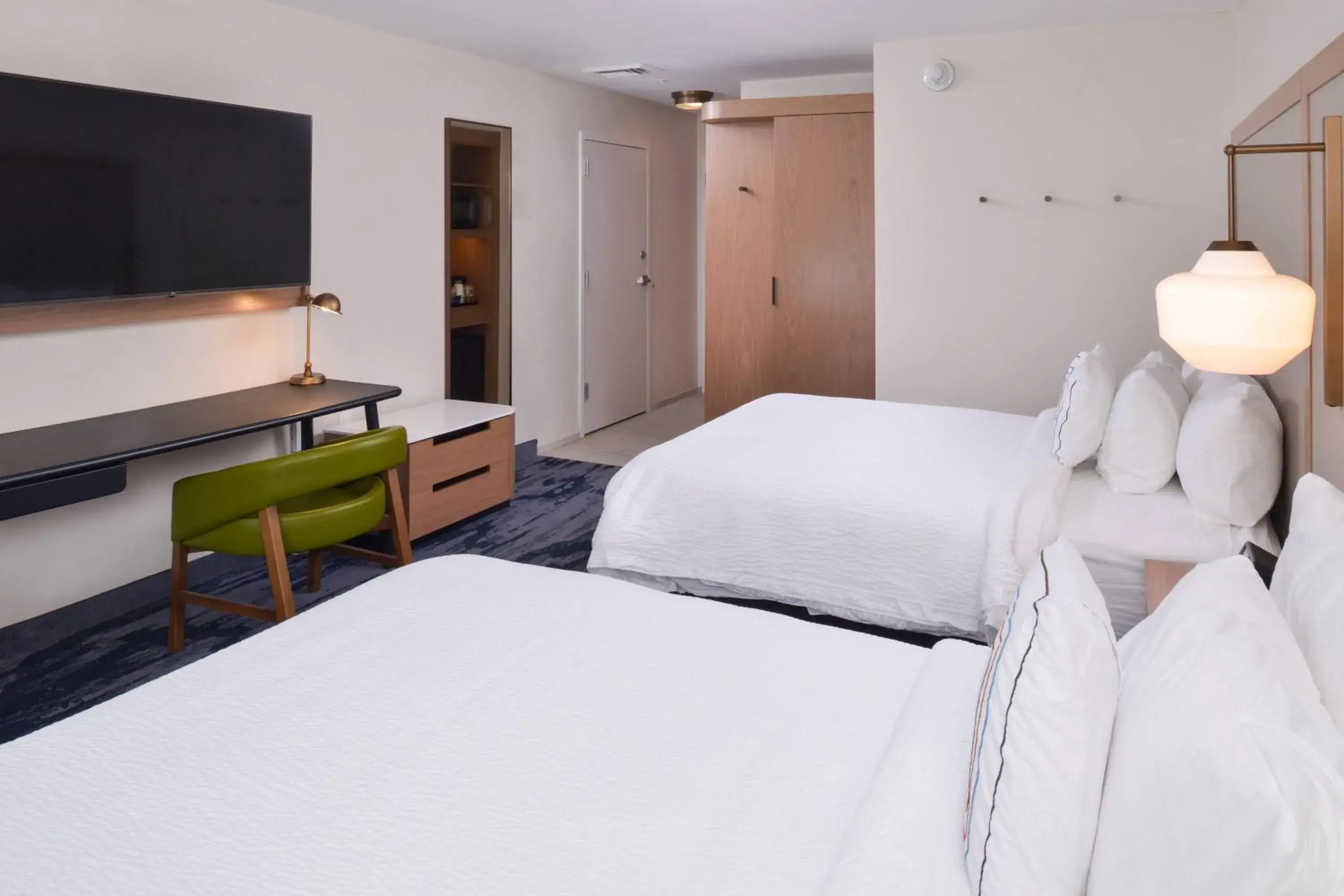 Queen Room with Two Queen Beds in Fairfield Inn & Suites by Marriott Columbus Grove City Queen Room with Two Queen Beds in Fairfield Inn & Suites by Marriott Columbus Grove City