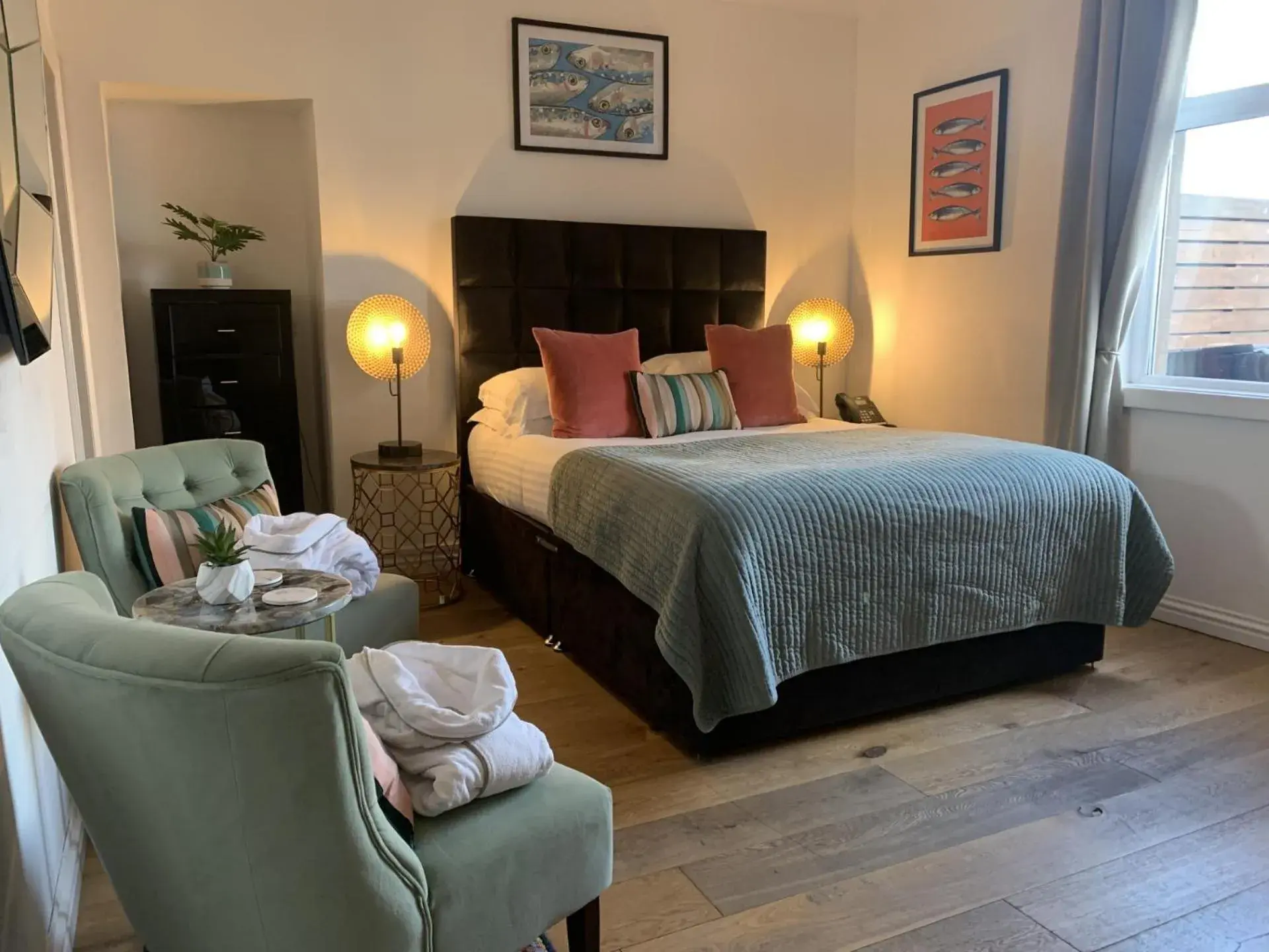 Deluxe Double Room with Sea View in Bayswell Park Hotel Deluxe Double Room with Sea View in Bayswell Park Hotel