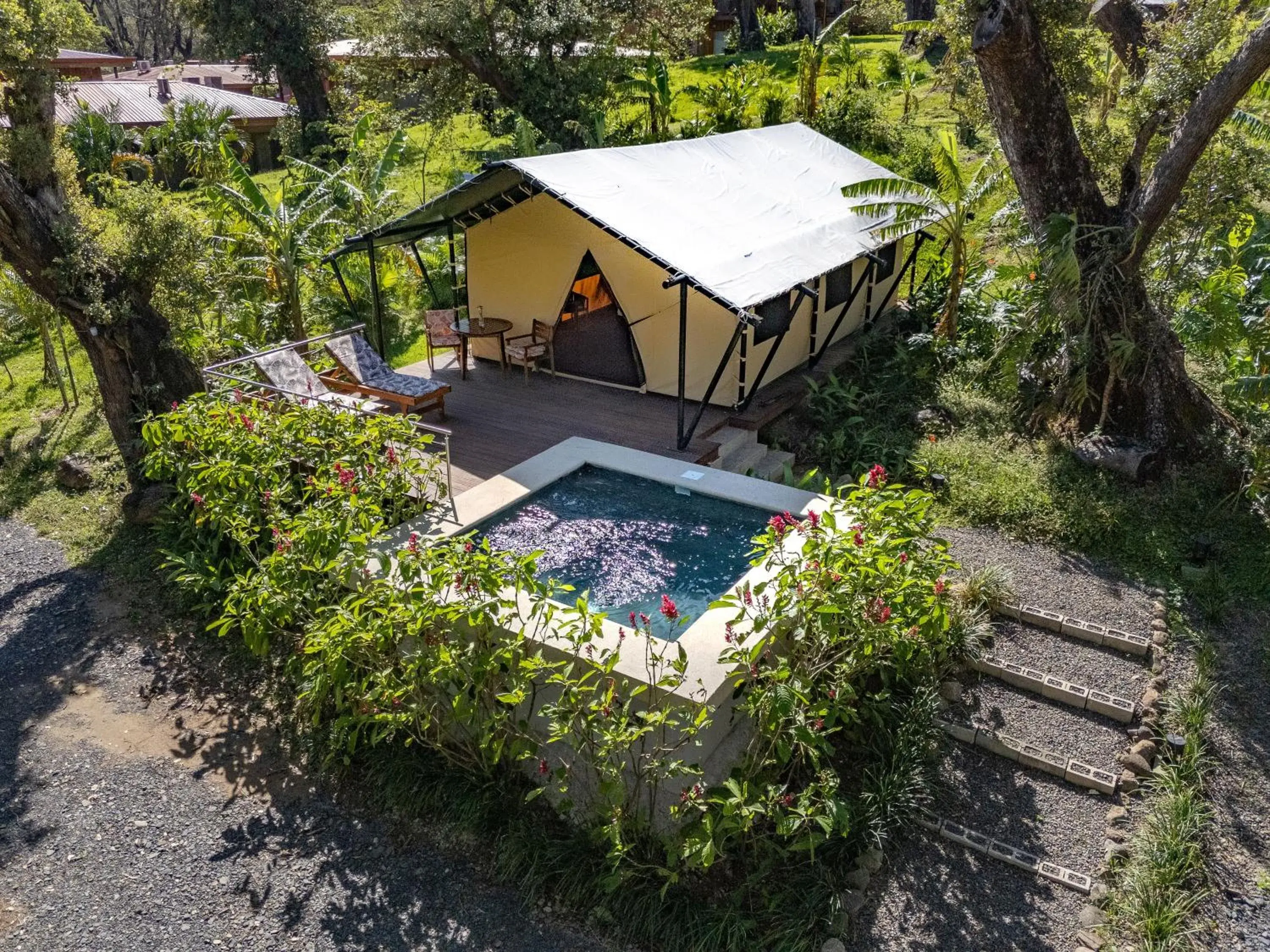 Tent in Hacienda Guachipelin Volcano Ranch Hotel & Hot Springs Tent in Hacienda Guachipelin Volcano Ranch Hotel & Hot Springs