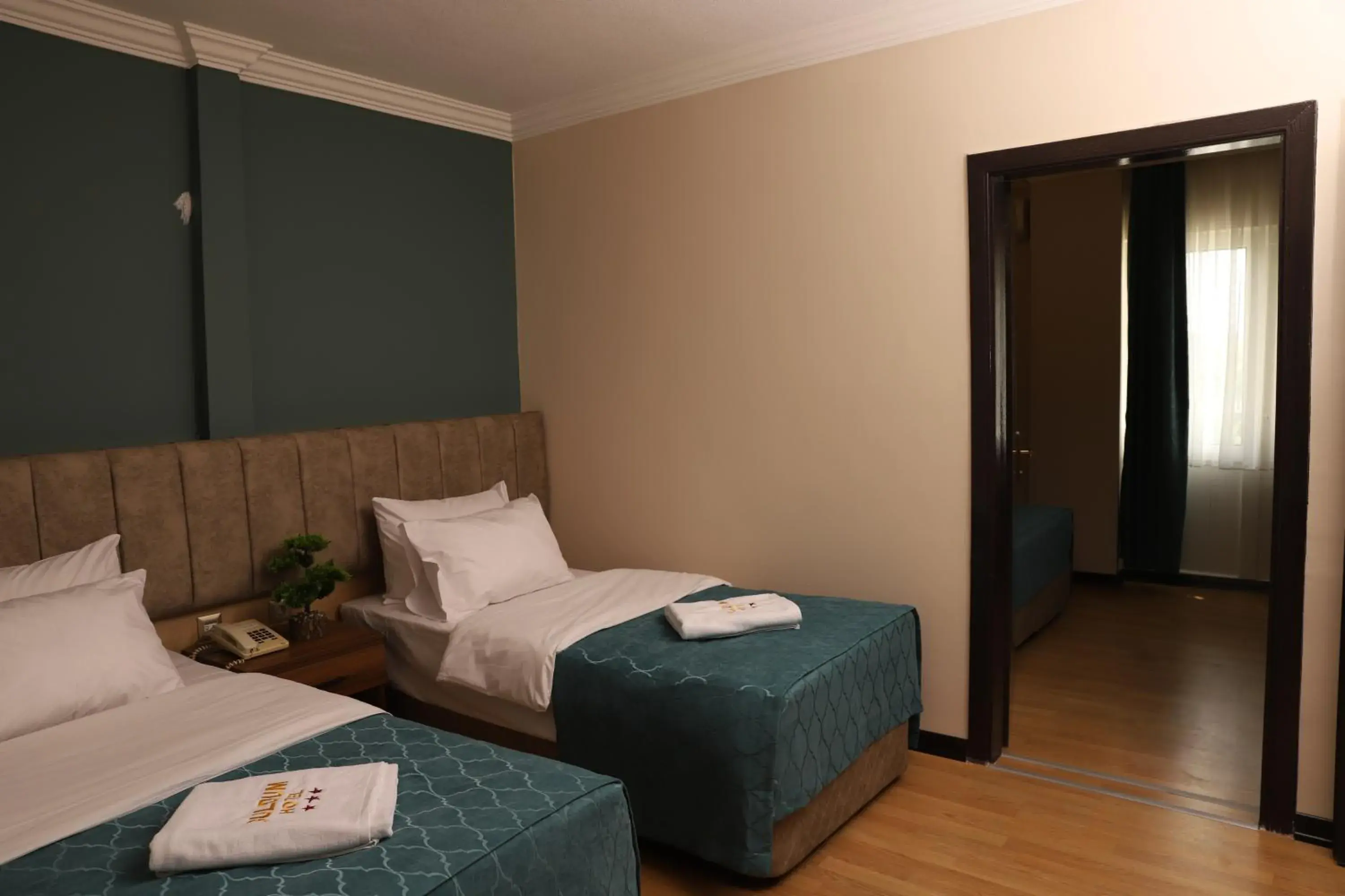 Family Suite with Balcony in Buldum Otel Family Suite with Balcony in Buldum Otel