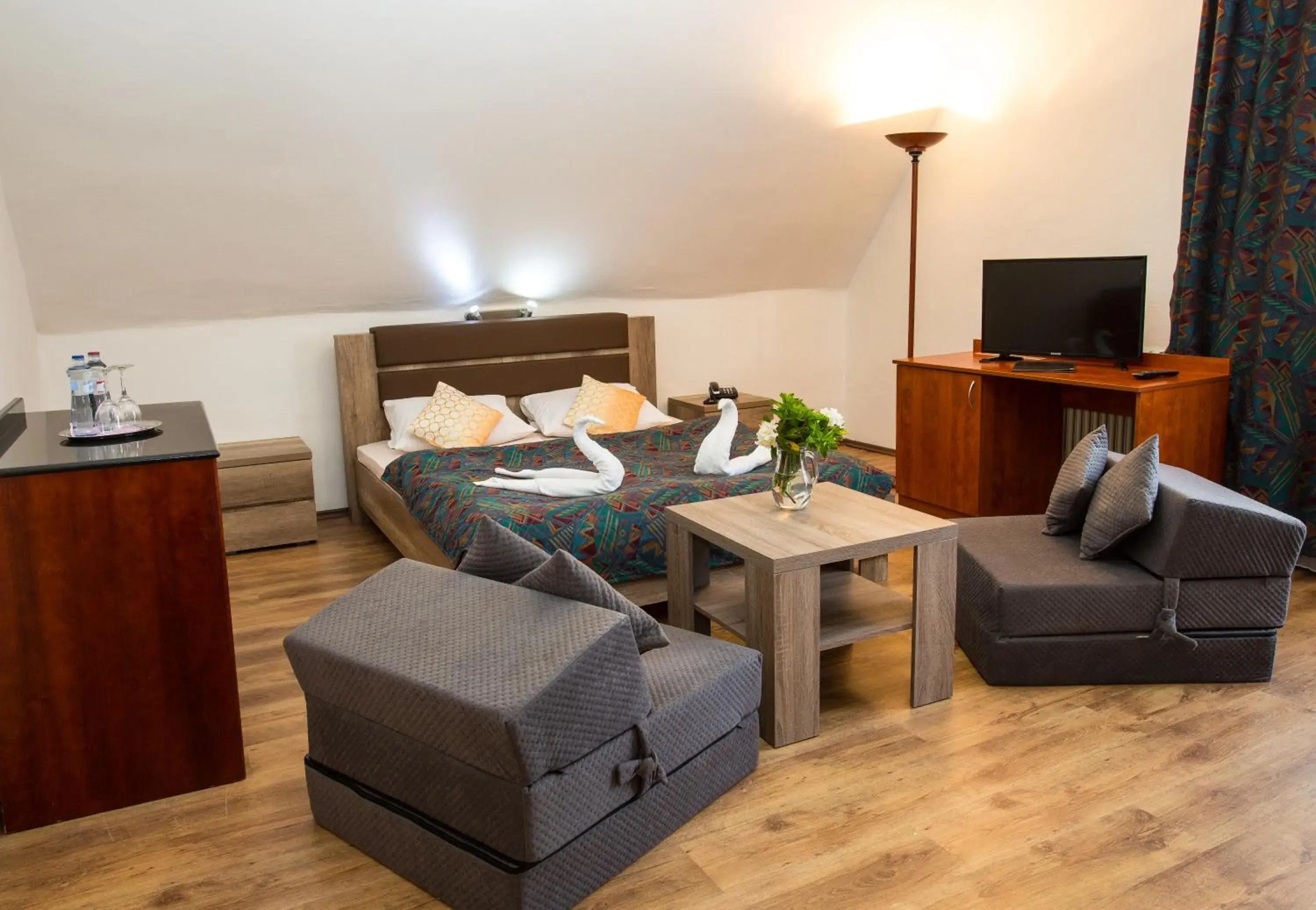 Standard Triple Room - single occupancy in Fontána Lipno Standard Triple Room - single occupancy in Fontána Lipno