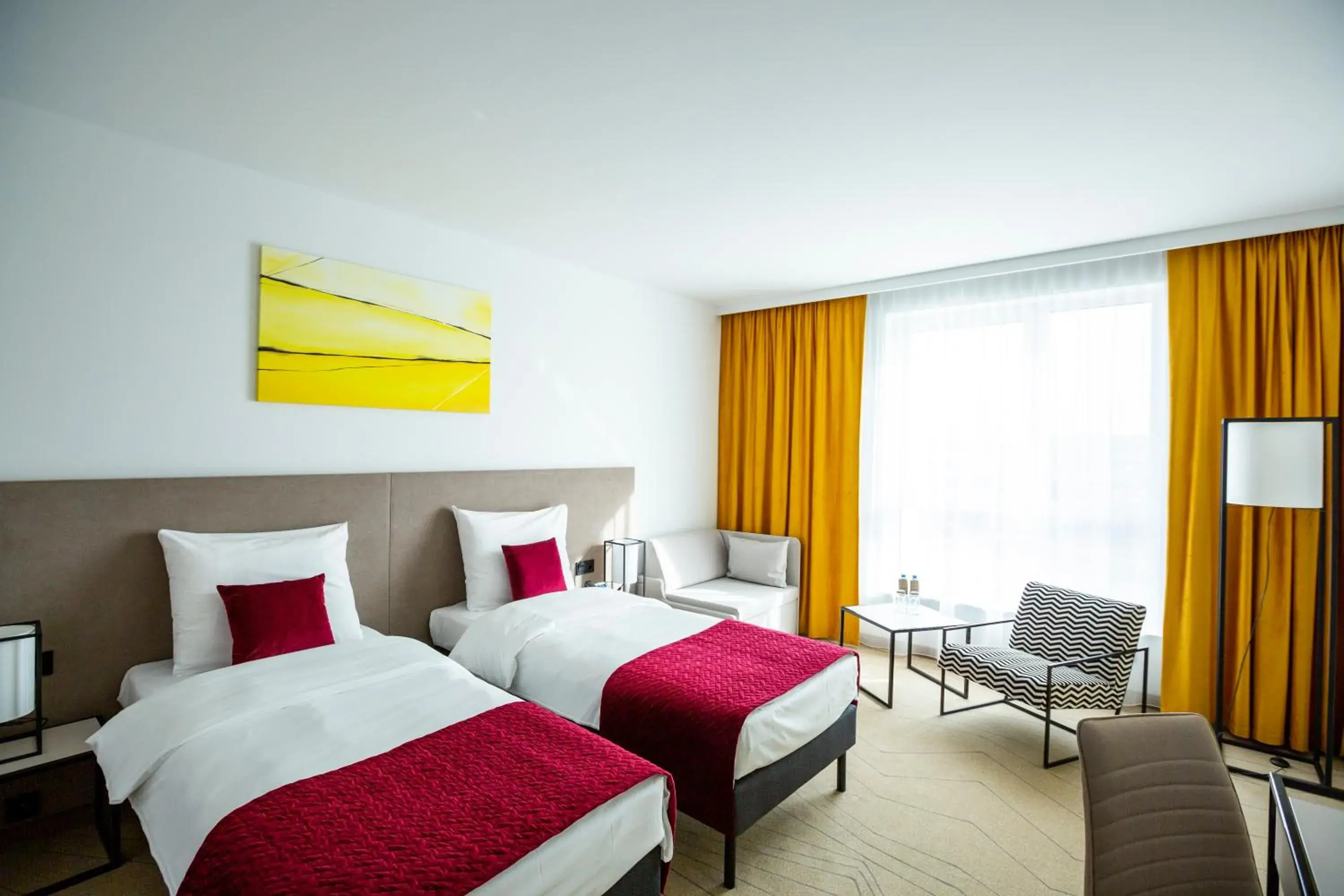 Standard Twin Room in Arche Hotel Krakowska Standard Twin Room in Arche Hotel Krakowska