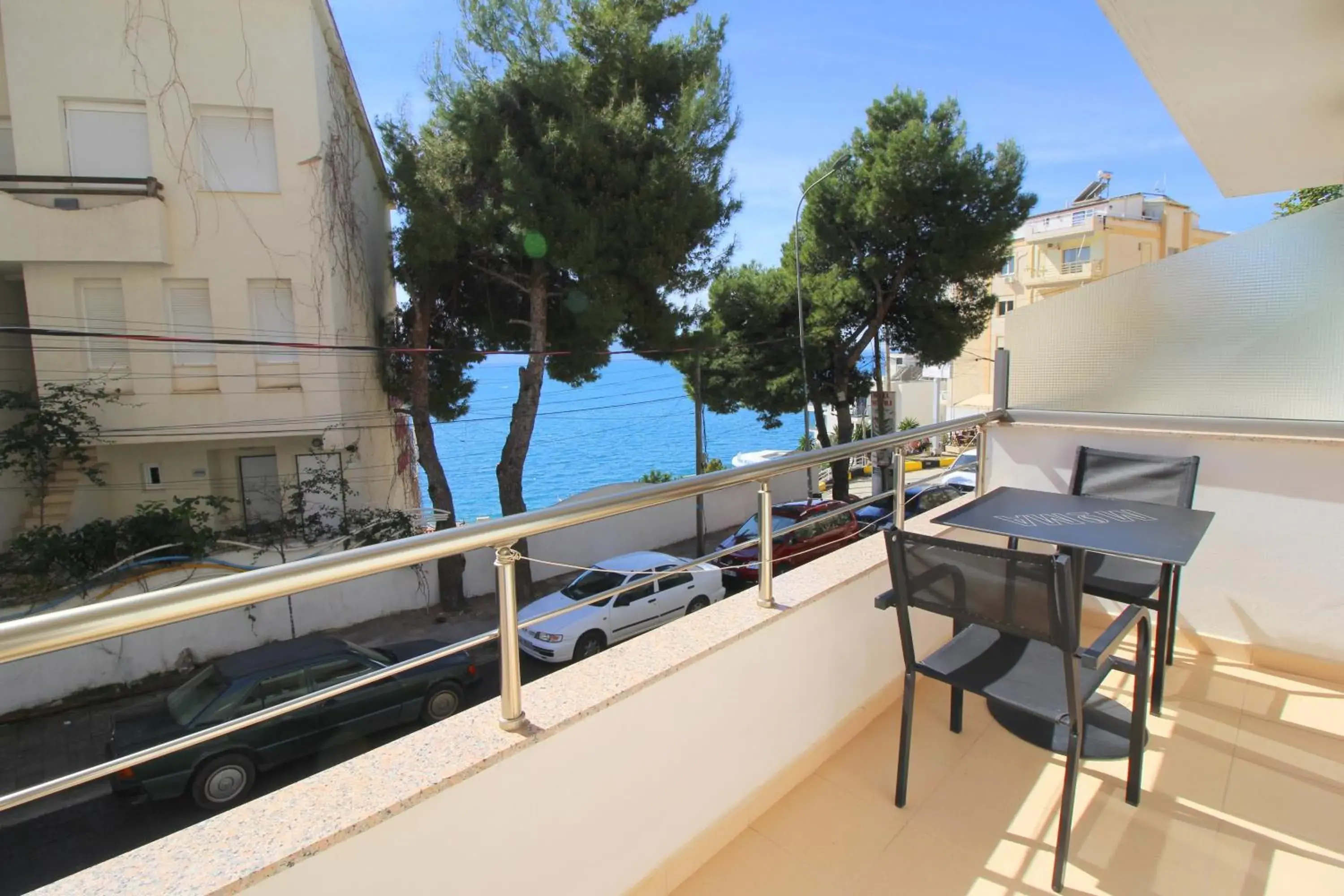 Family Room with Sea View in Hotel Argjiro Family Room with Sea View in Hotel Argjiro