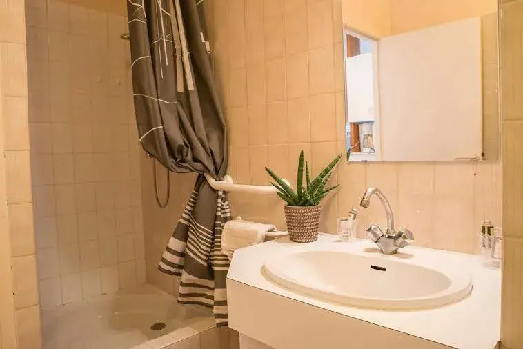 Double Room in Hôtel le Vascon Double Room in Hôtel le Vascon