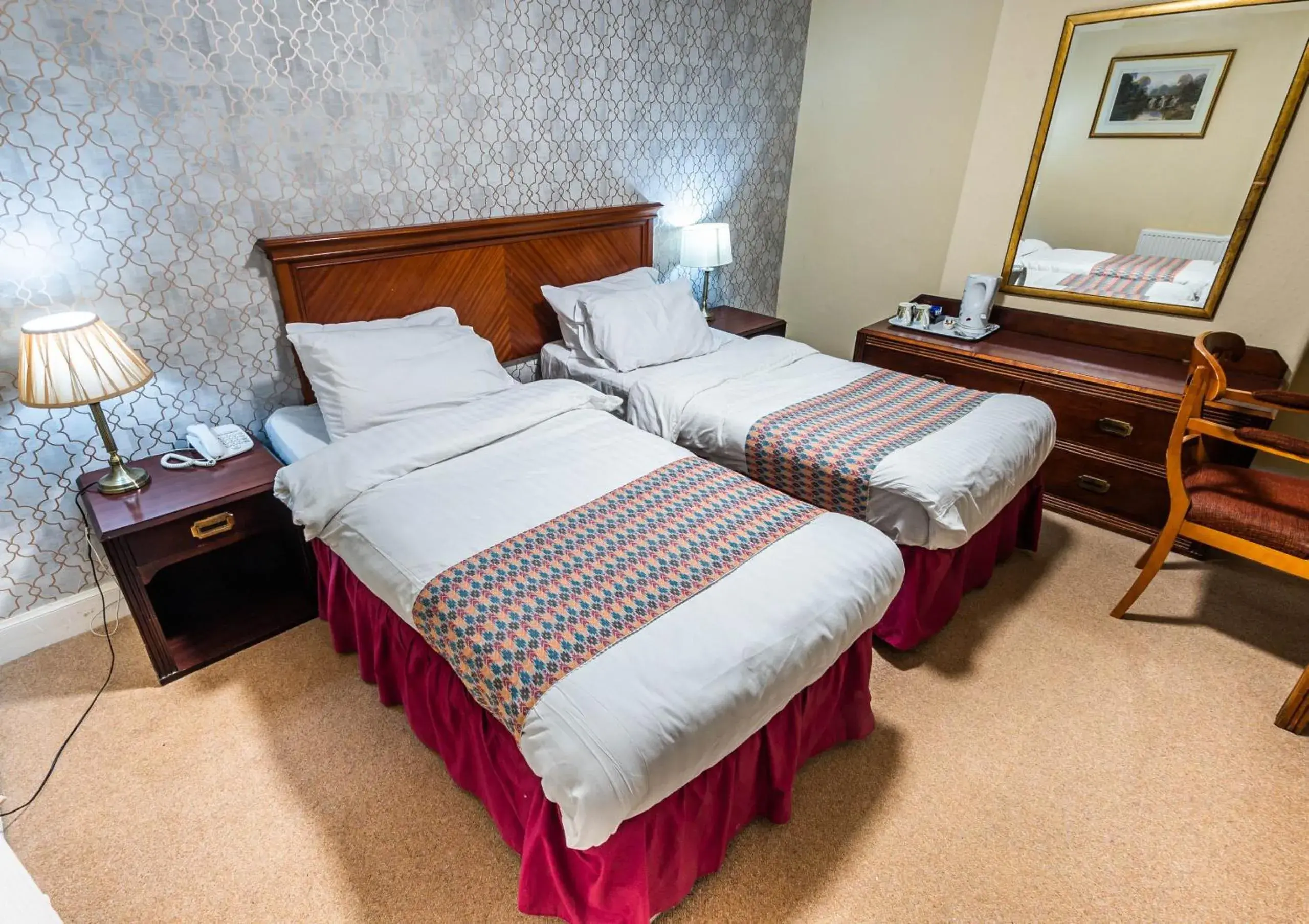 Twin Room in Grampian Hotel Twin Room in Grampian Hotel