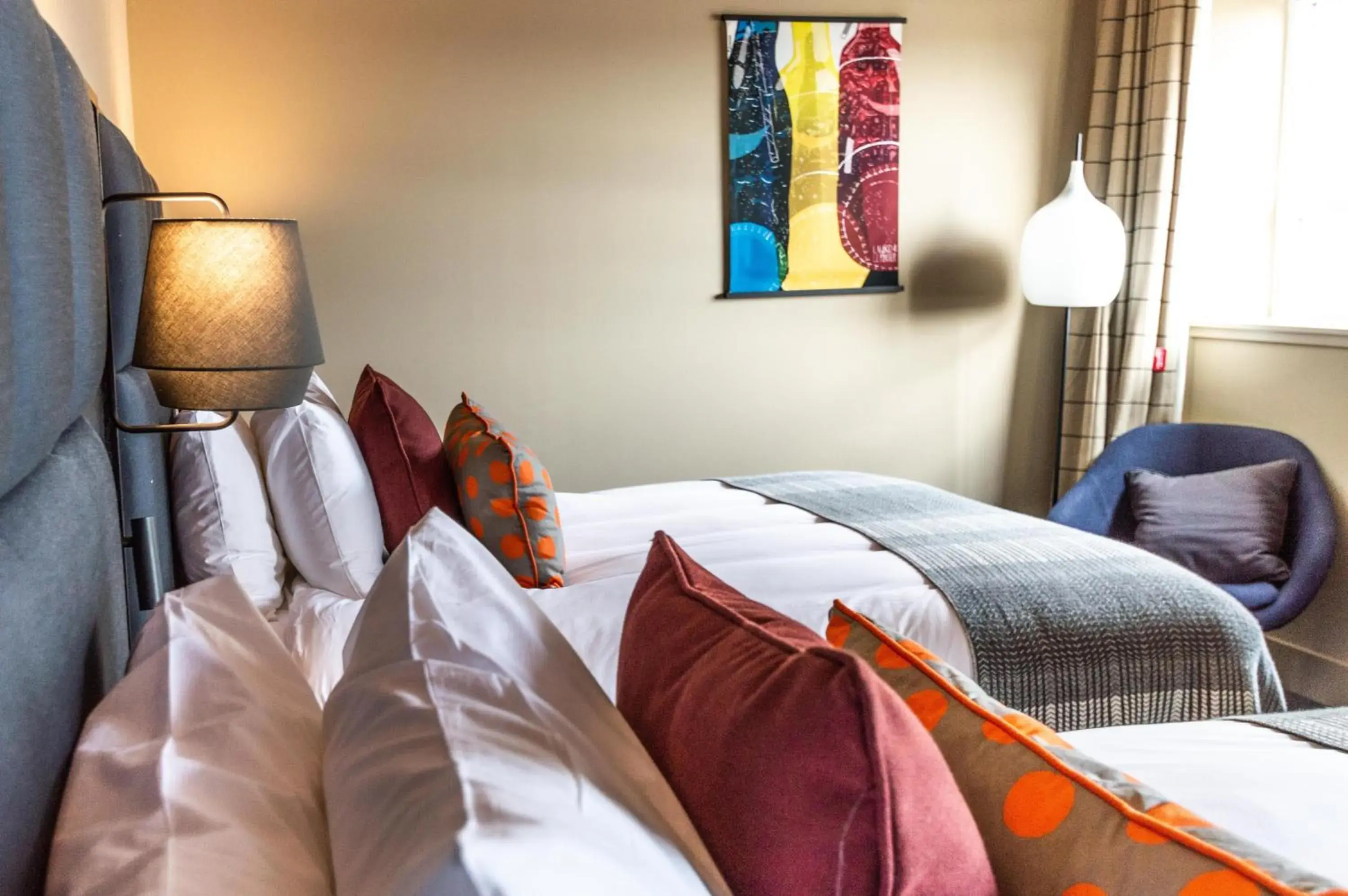 Standard Double Room with Two Double Beds in Hotel Indigo - Dundee by IHG Standard Double Room with Two Double Beds in Hotel Indigo - Dundee by IHG