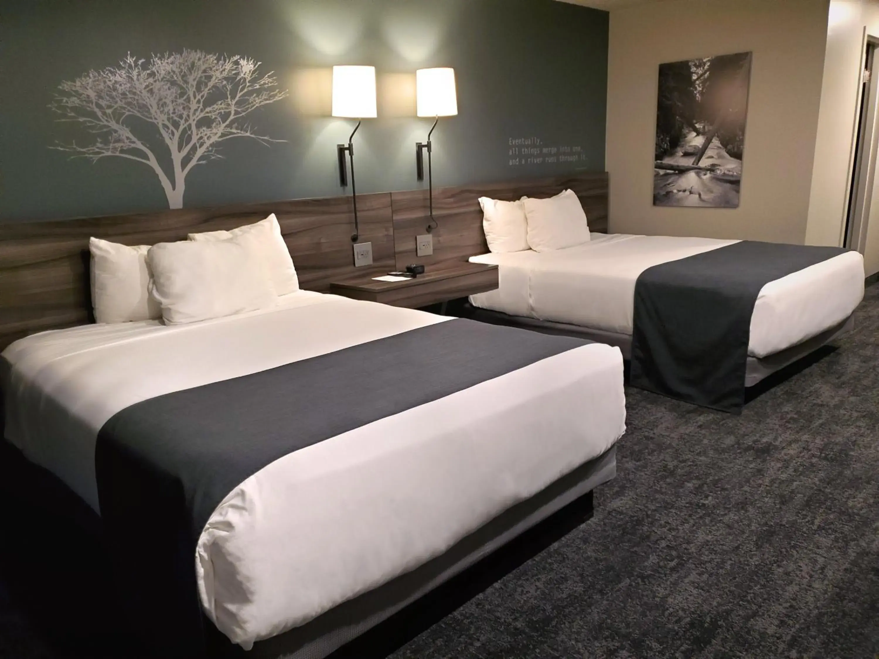 Queen Room with Pool View in Ruby River Hotel Queen Room with Pool View in Ruby River Hotel