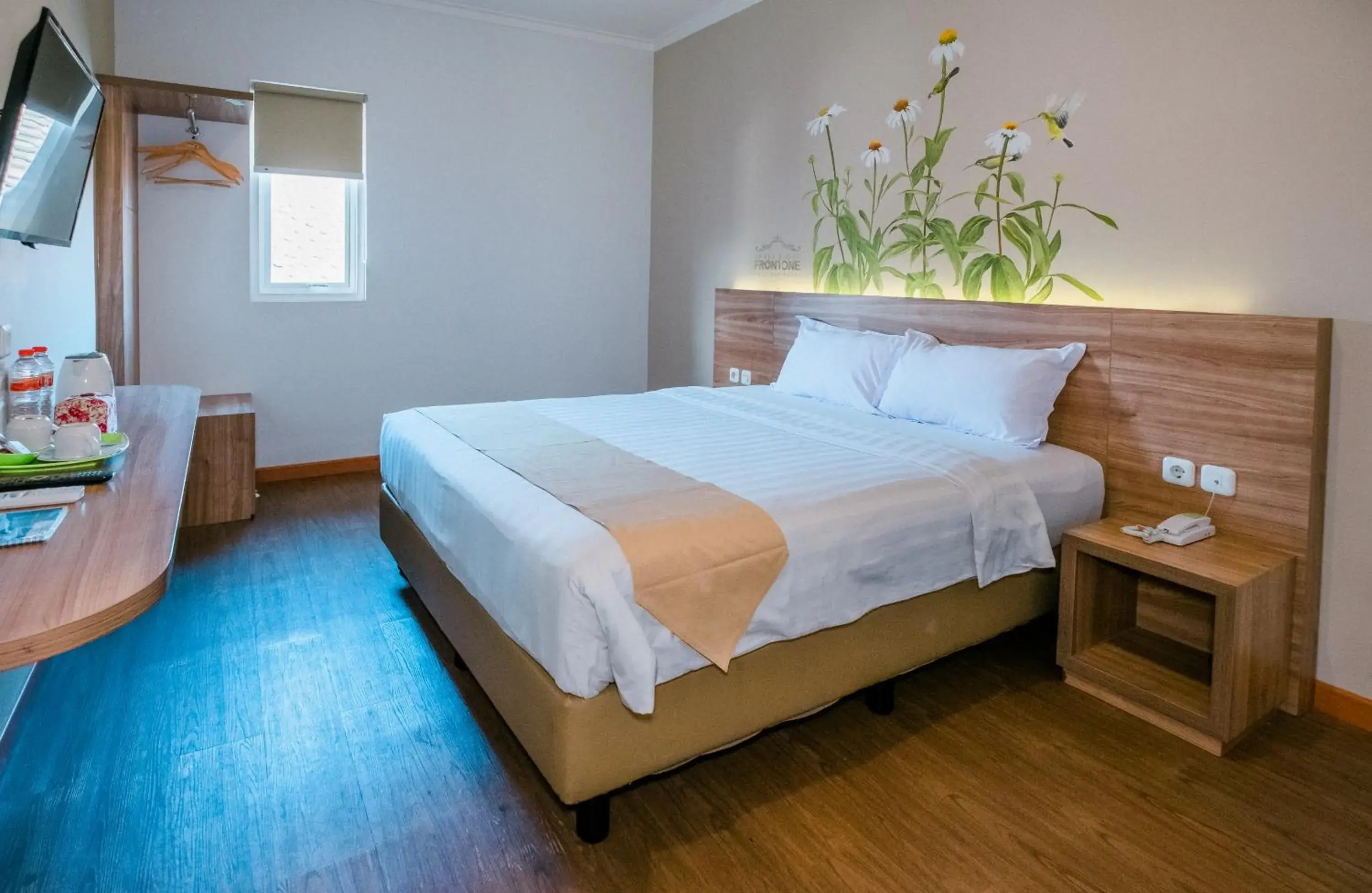 Deluxe Double Room in Three Eight Front One Boutique Batu Malang Deluxe Double Room in Three Eight Front One Boutique Batu Malang