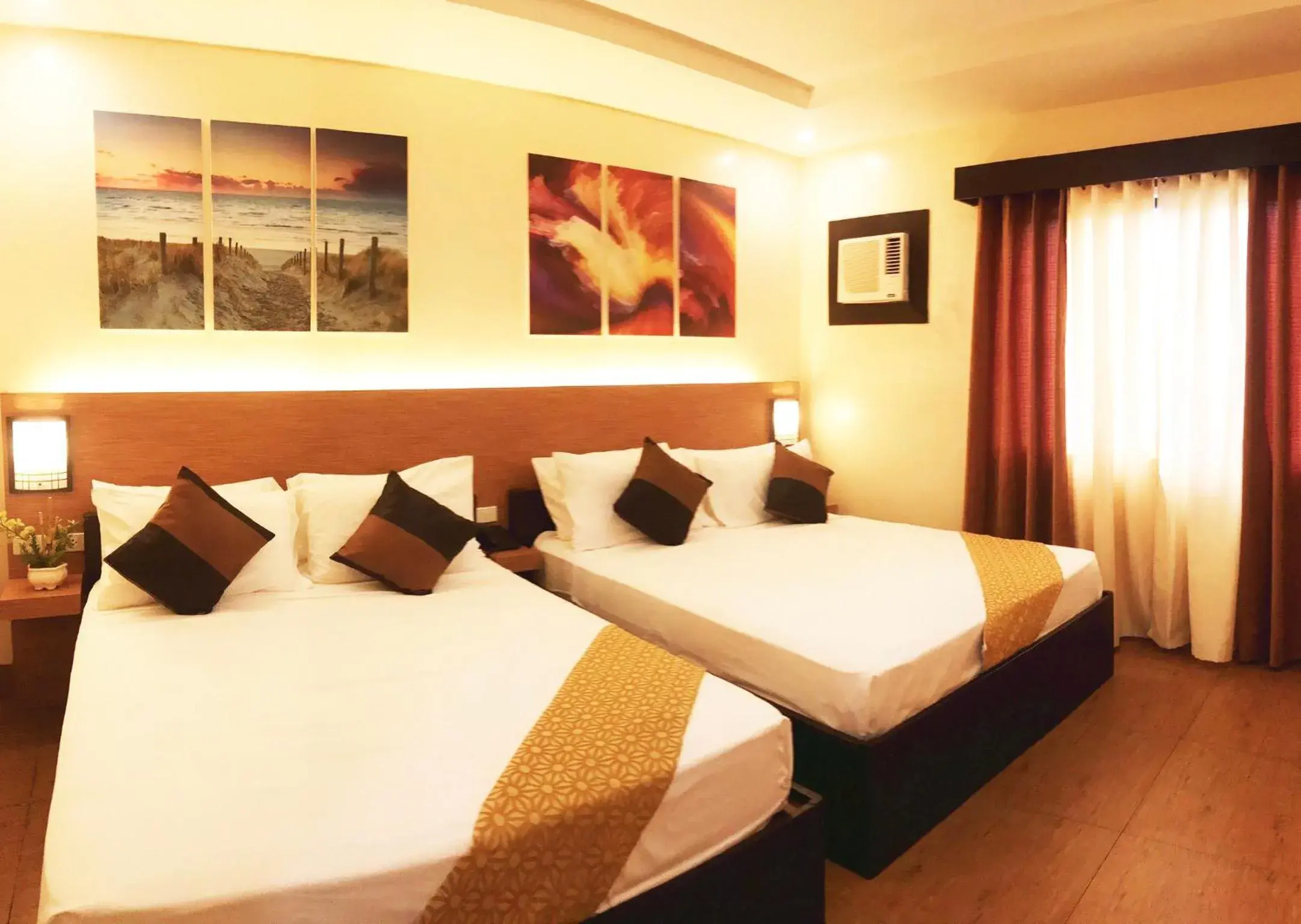 Deluxe Twin Room in Klir Waterpark Resort and Hotels Deluxe Twin Room in Klir Waterpark Resort and Hotels