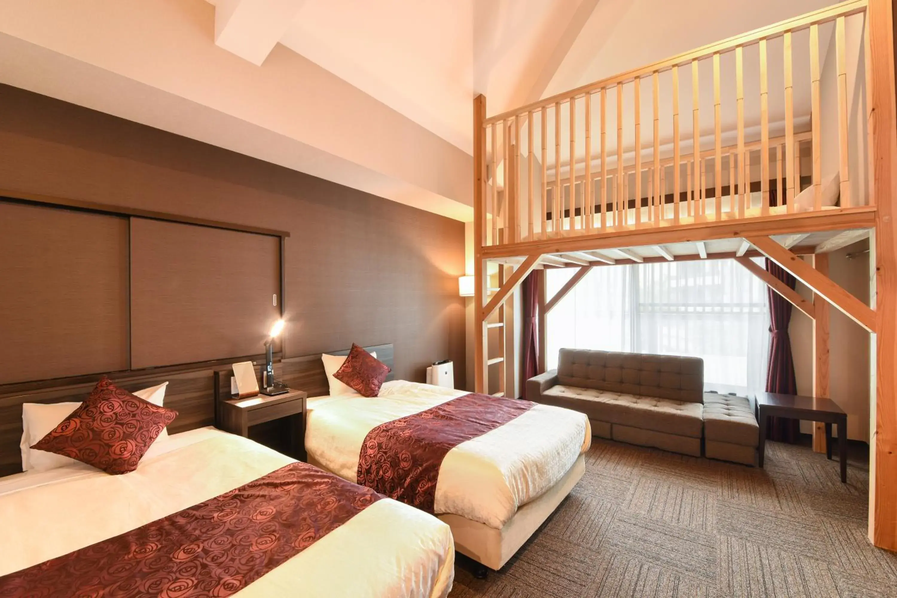 Twin Room with Loft in Arima Onsen Koki Twin Room with Loft in Arima Onsen Koki