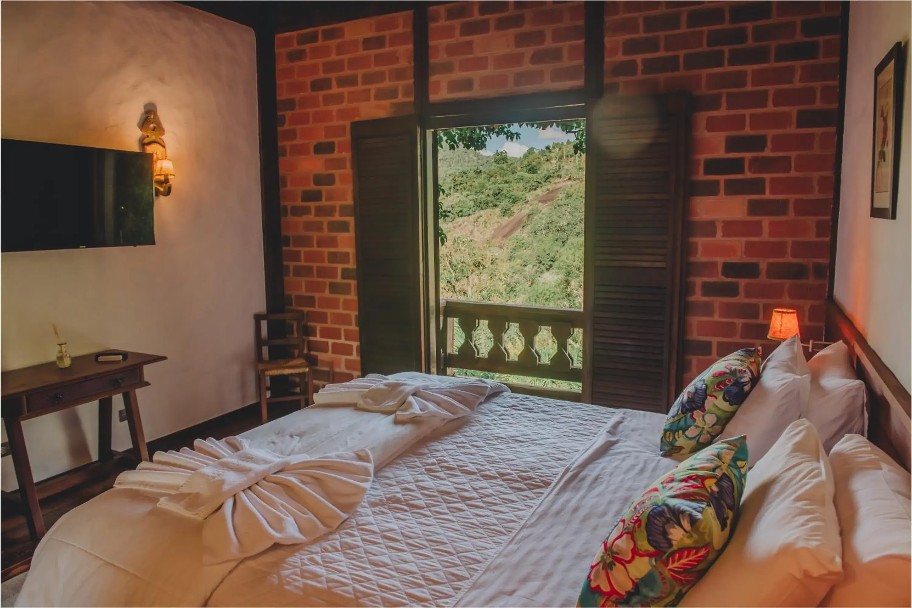 Deluxe Double Room in Pousada Pedra Azul Deluxe Double Room in Pousada Pedra Azul