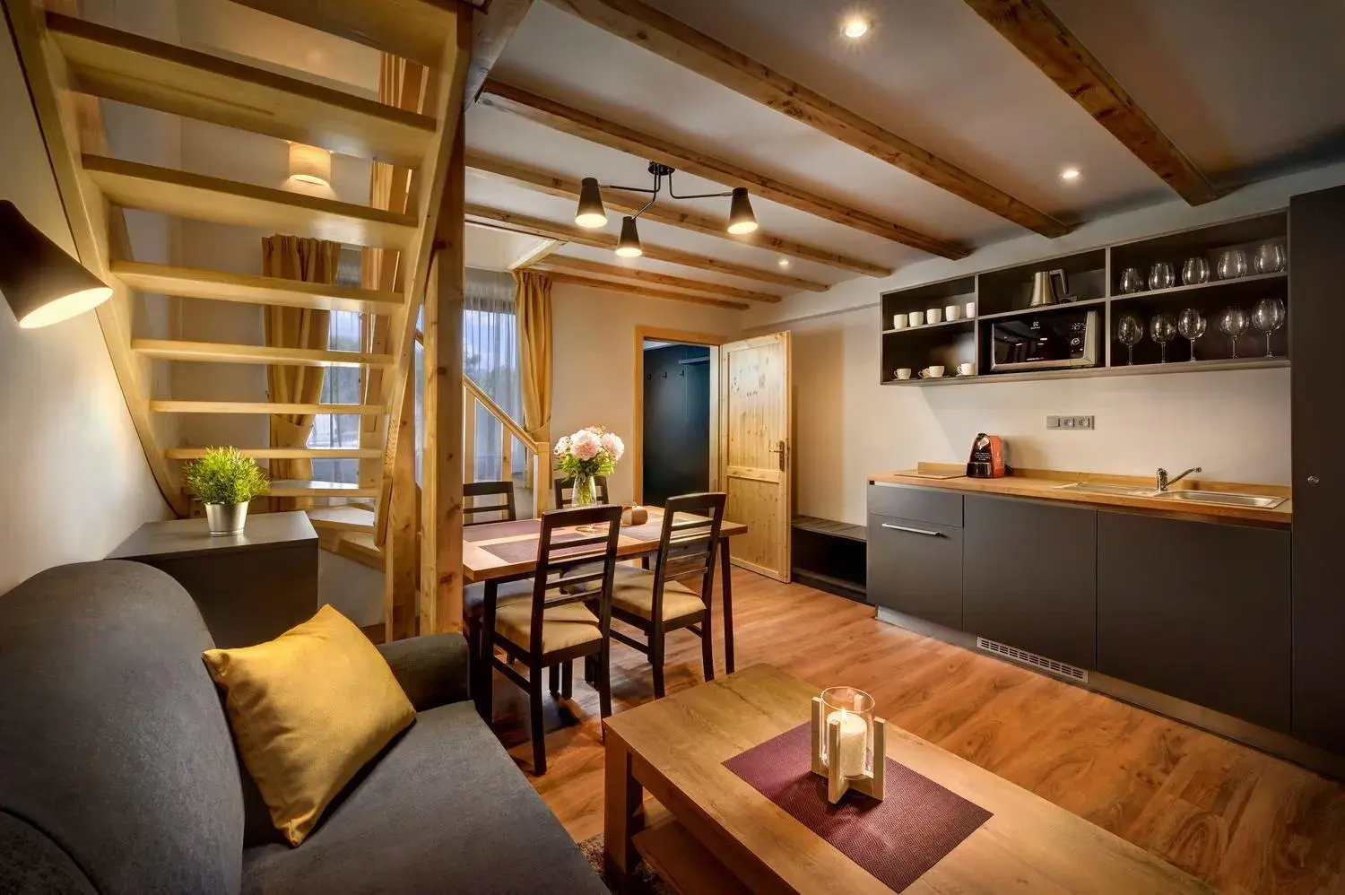 Deluxe One-Bedroom Apartment with free Water park access in Holiday Village Tatralandia Deluxe One-Bedroom Apartment with free Water park access in Holiday Village Tatralandia