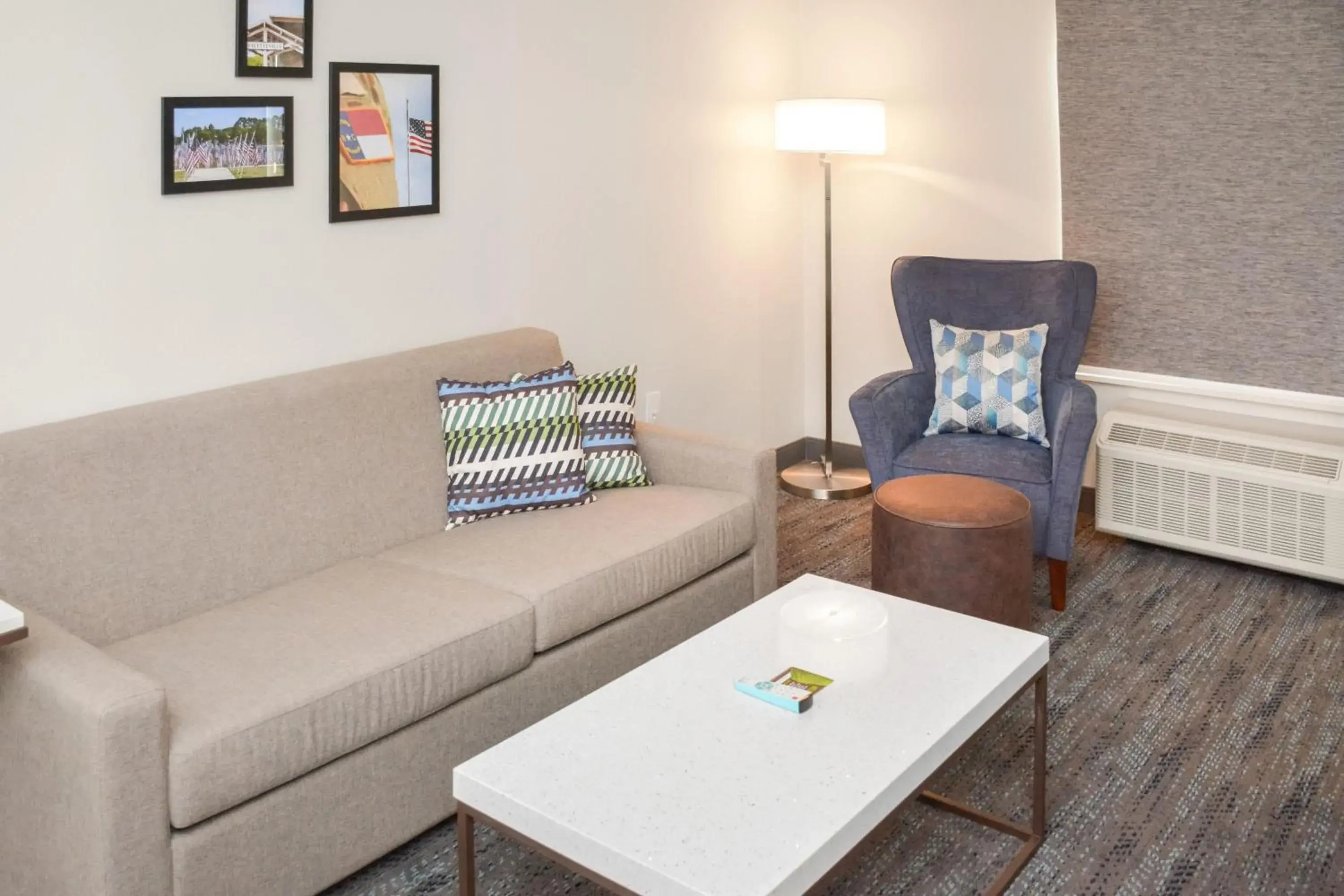 One-Bedroom King Suite with Sofa Bed in Four Points by Sheraton Fayetteville Fort Bragg One-Bedroom King Suite with Sofa Bed in Four Points by Sheraton Fayetteville Fort Bragg