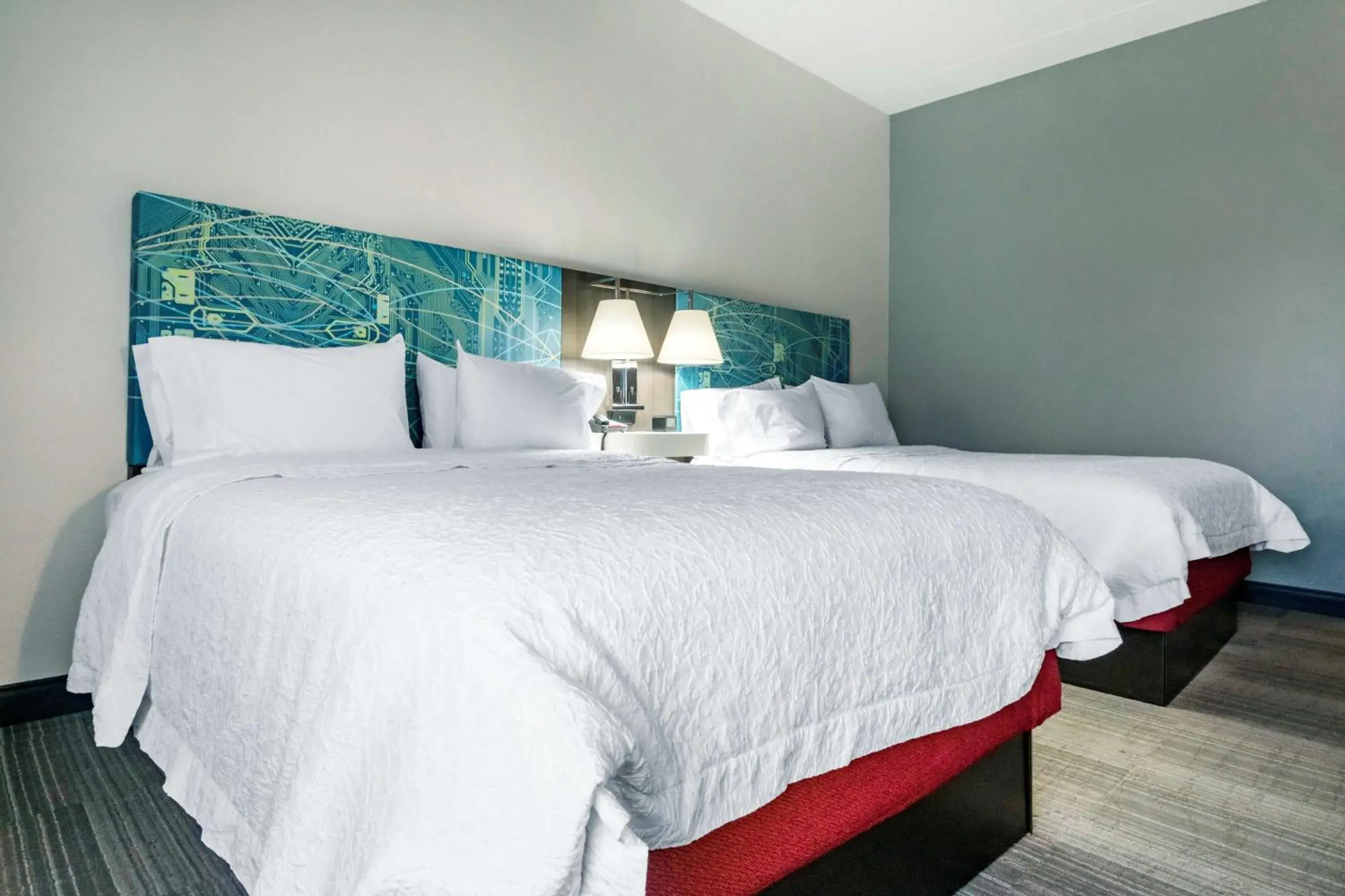 Queen Room with Two Queen Beds - Hearing Access/Non-Smoking in Hampton Inn Richmond KY Queen Room with Two Queen Beds - Hearing Access/Non-Smoking in Hampton Inn Richmond KY