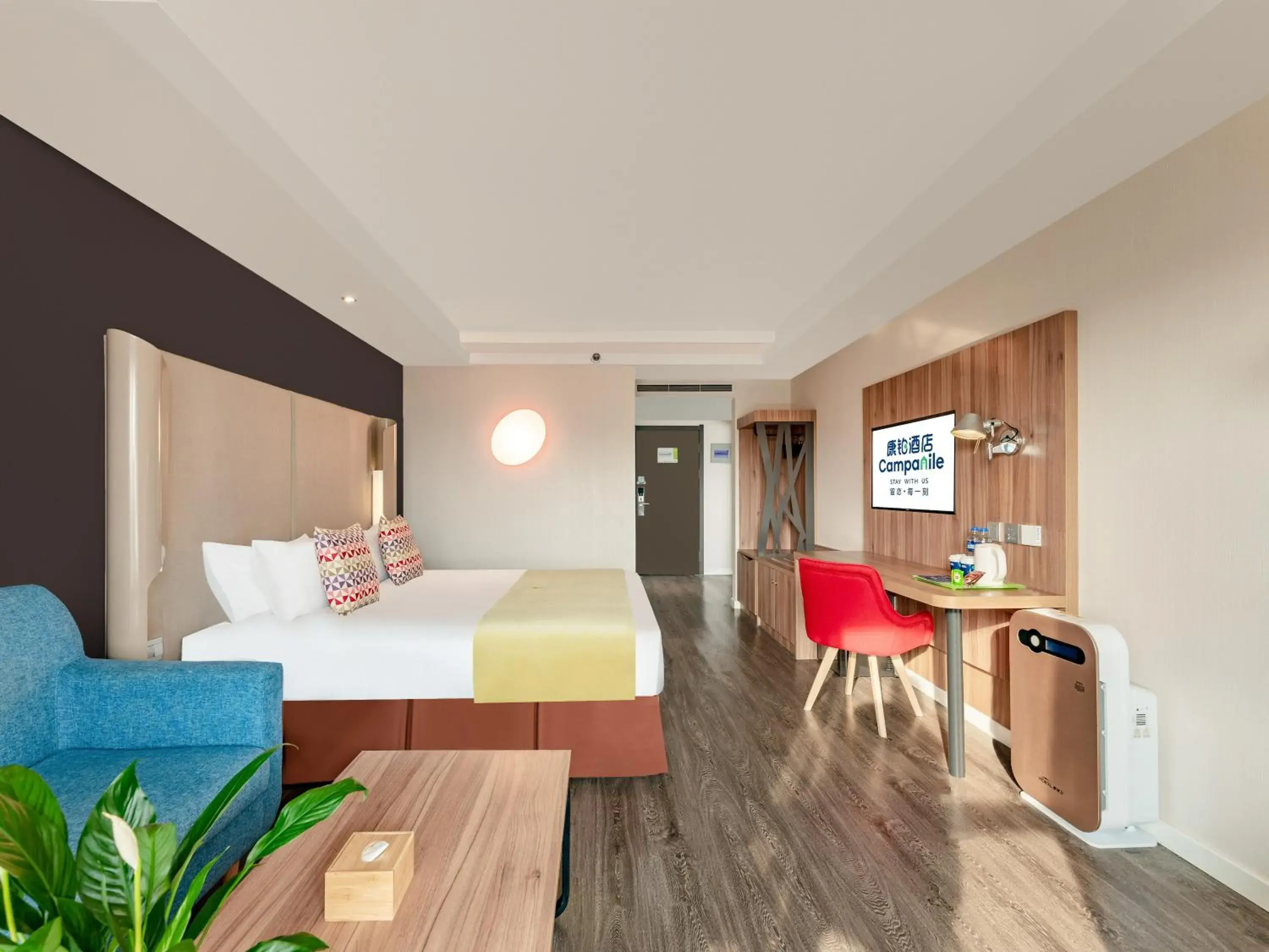 Deluxe Double Room in Campanile Hotel Xi'an Dayan Pagoda Datang Night City Hotel Deluxe Double Room in Campanile Hotel Xi'an Dayan Pagoda Datang Night City Hotel