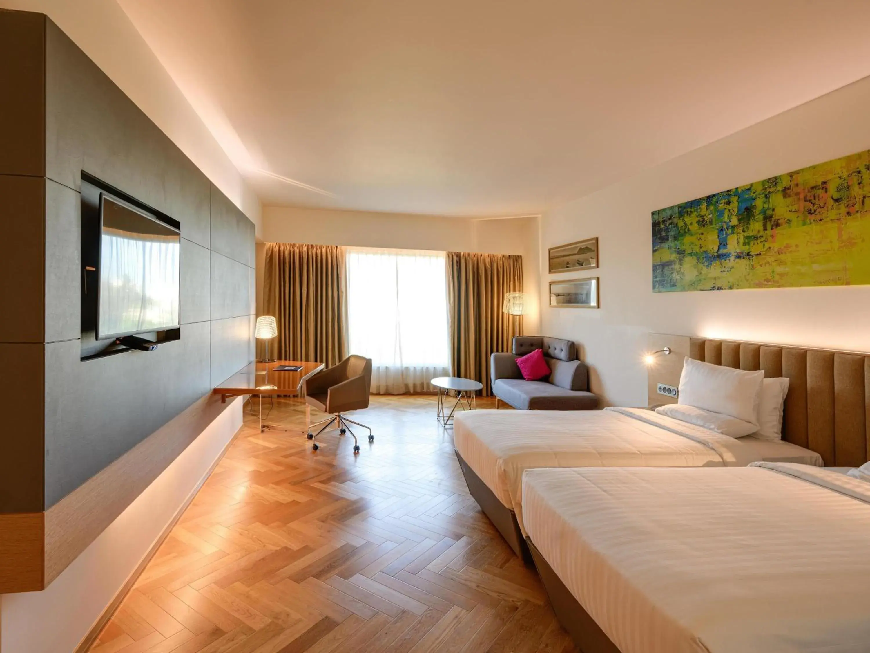 Premier Room - Twin Beds in Novotel Vijayawada Varun Premier Room - Twin Beds in Novotel Vijayawada Varun