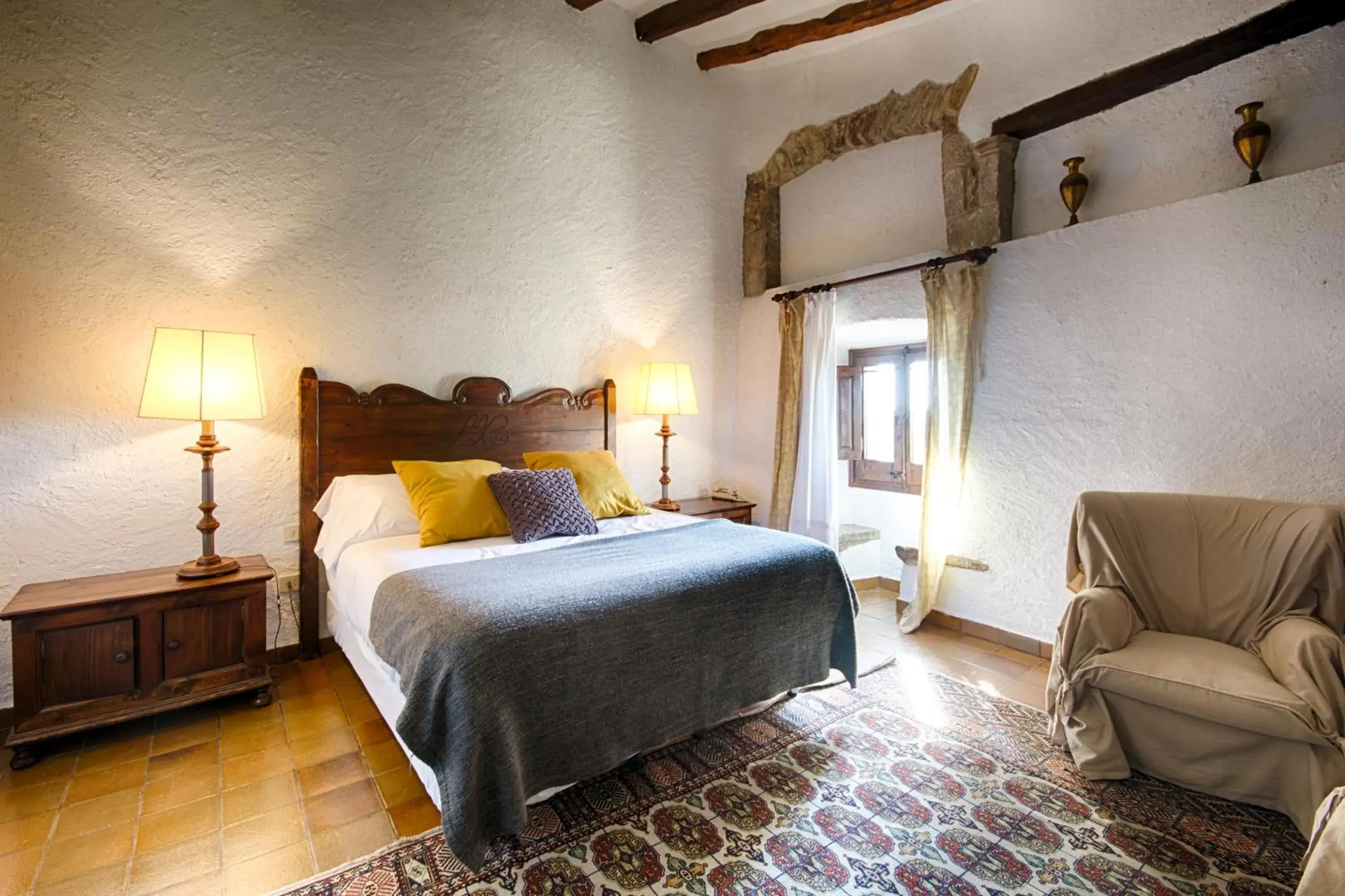 Standard Double Room in Masia Can Pou Standard Double Room in Masia Can Pou