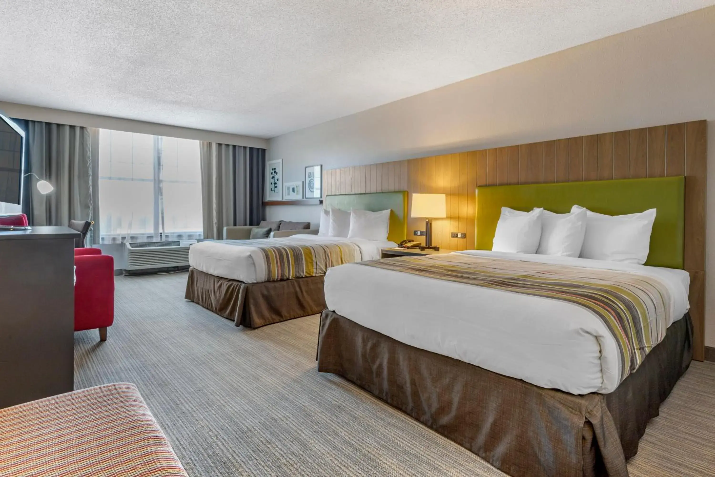 Queen Room with Two Queen Beds in Country Inn & Suites by Radisson, Lumberton, NC Queen Room with Two Queen Beds in Country Inn & Suites by Radisson, Lumberton, NC