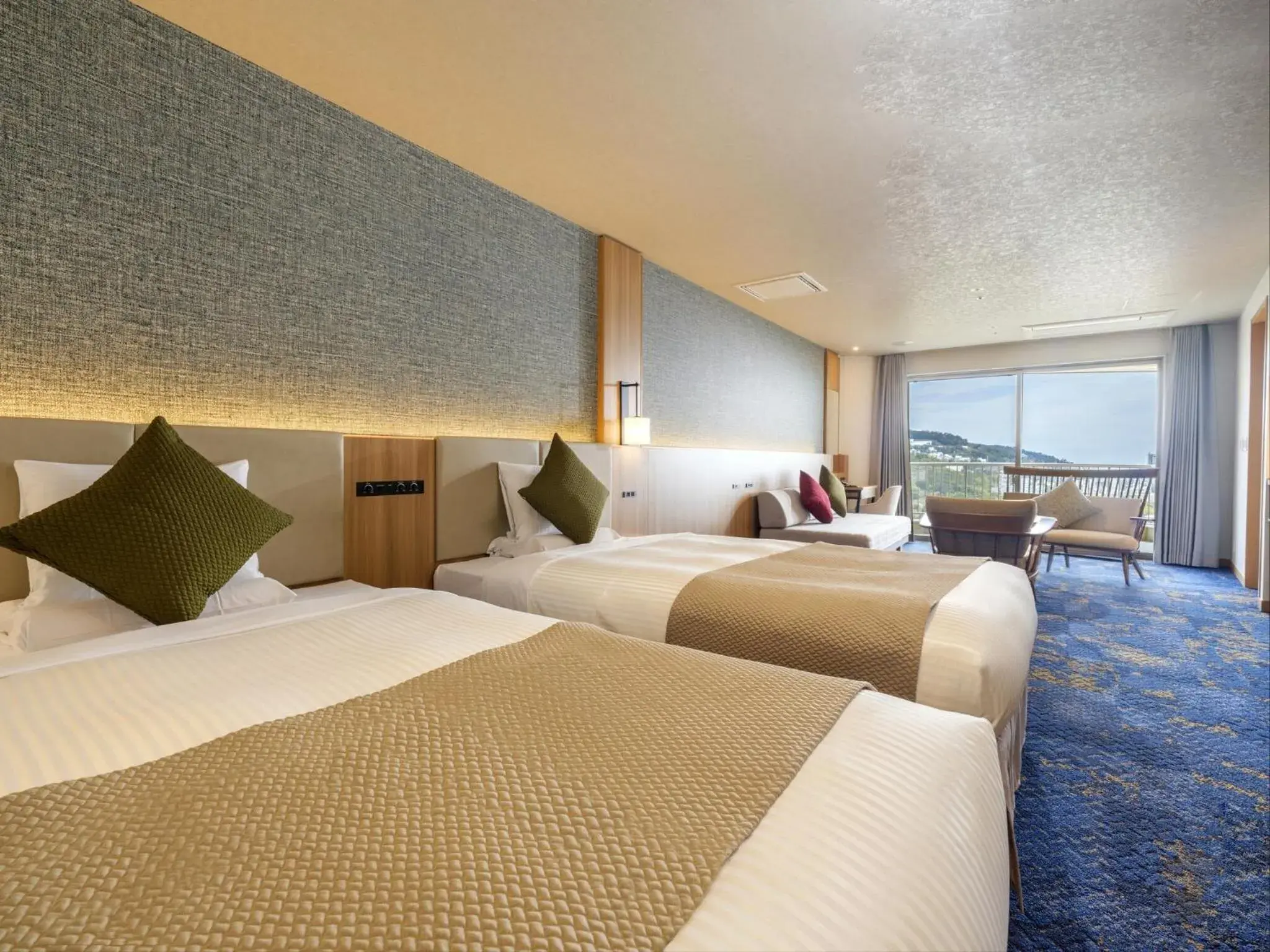 Ocean View Deluxe Room with private bathroom - single occupancy in KAMENOI HOTEL Atami Ocean View Deluxe Room with private bathroom - single occupancy in KAMENOI HOTEL Atami