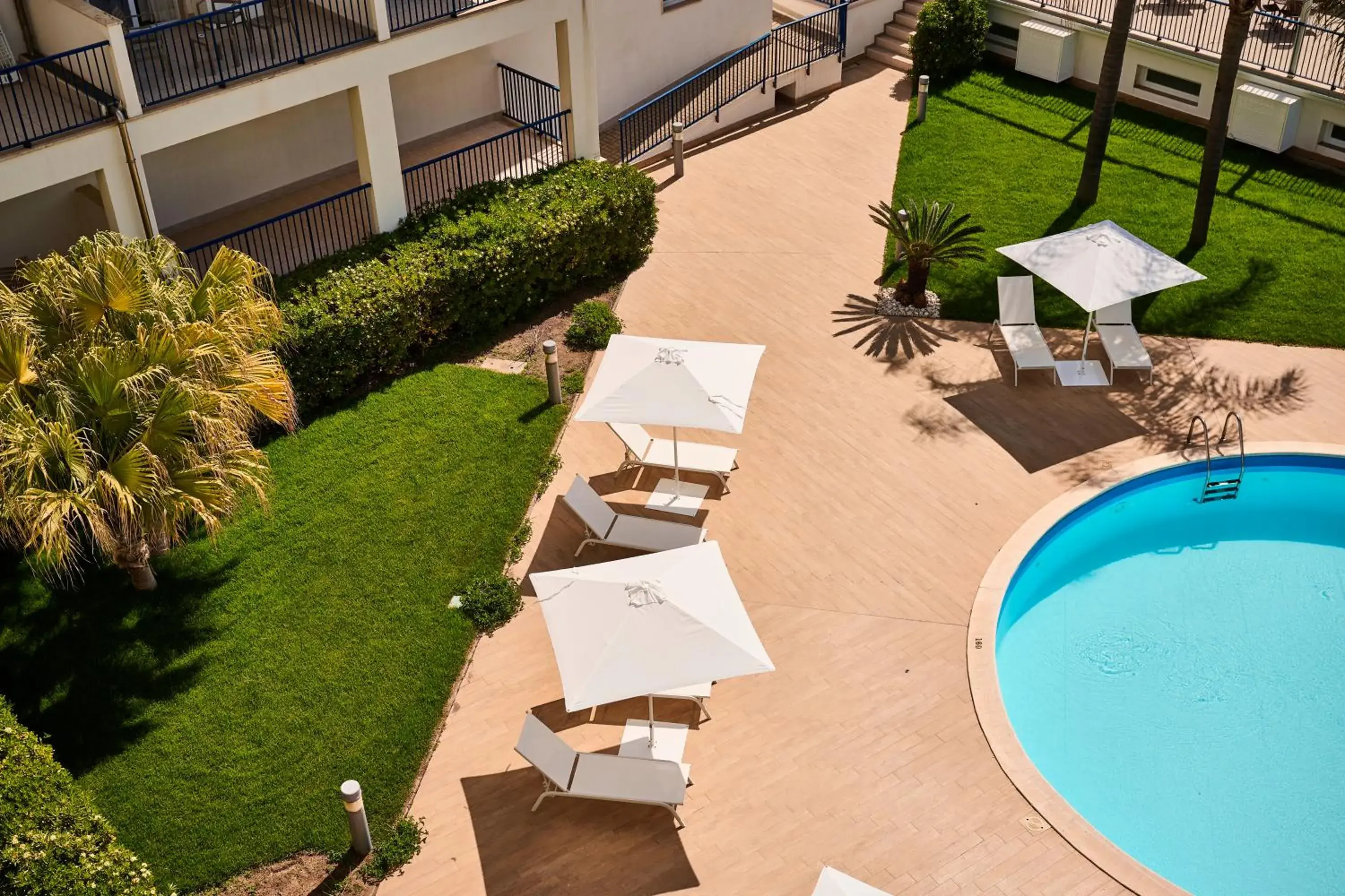Family Room with Pool View in Ticho's Greenblu Hotel Family Room with Pool View in Ticho's Greenblu Hotel