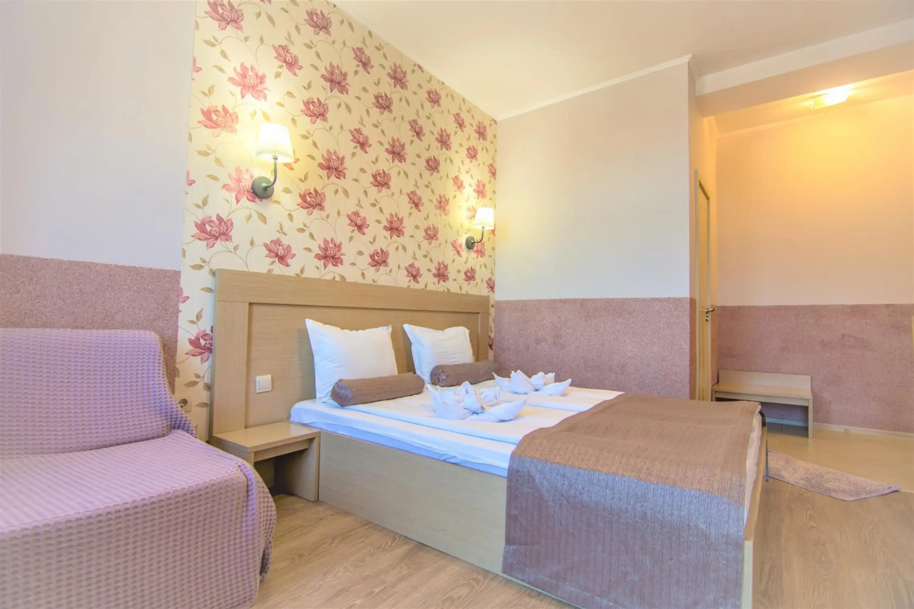 Double Room with Terrace in Hotel Anhea Double Room with Terrace in Hotel Anhea