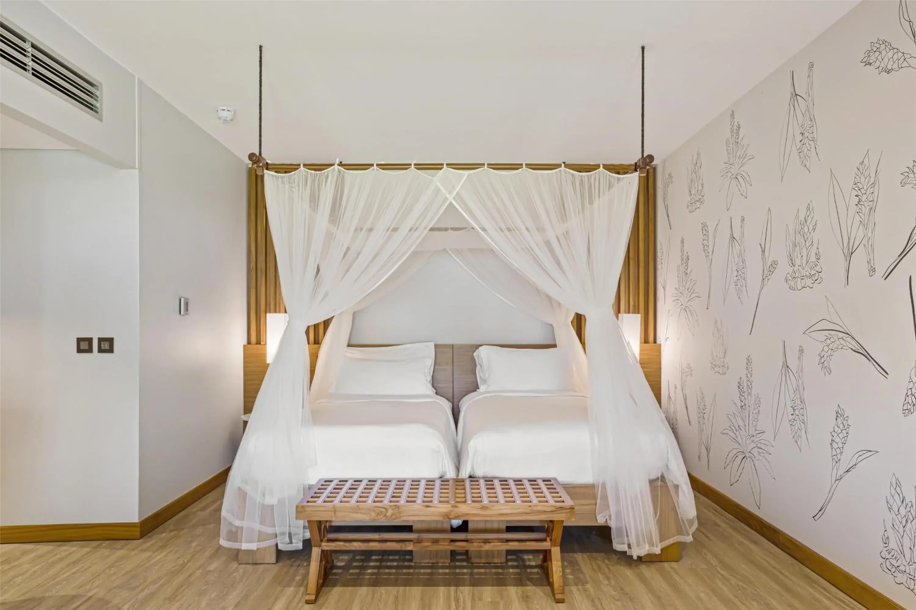 Deluxe Ocean View Garden Twin Room in Kempinski Seychelles Resort Deluxe Ocean View Garden Twin Room in Kempinski Seychelles Resort