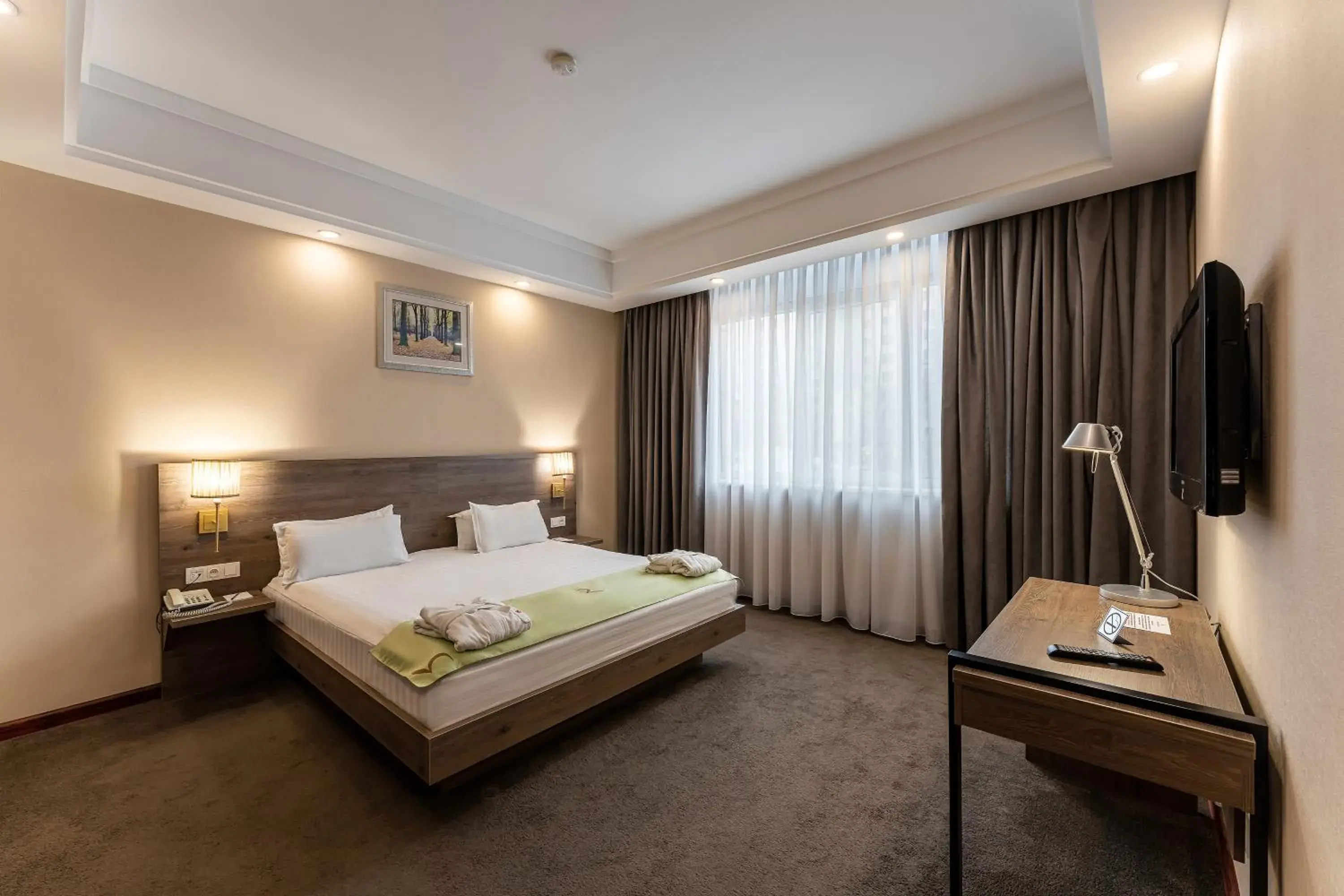One-Bedroom Apartment with Double bed and Living room - single occupancy in Renion Residence Hotel One-Bedroom Apartment with Double bed and Living room - single occupancy in Renion Residence Hotel