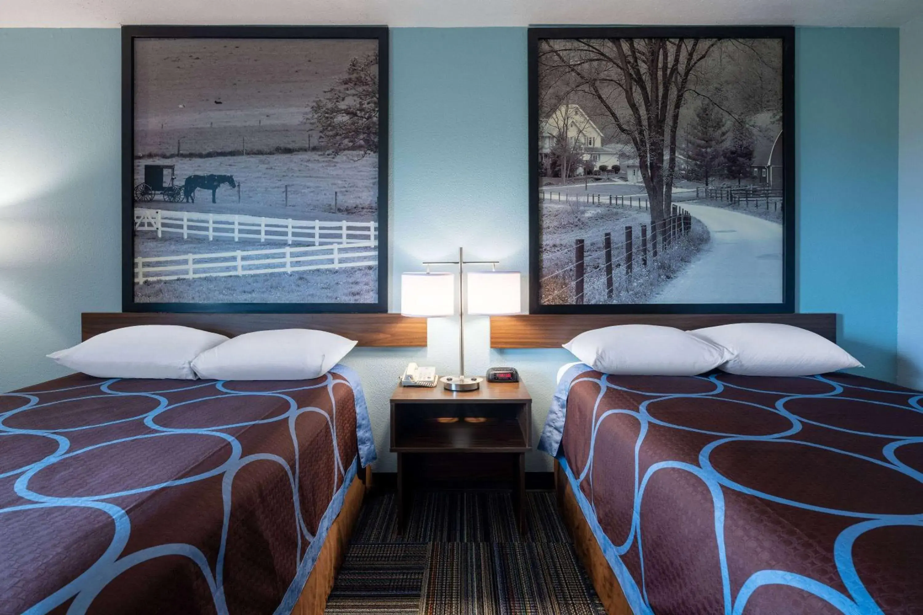 Deluxe Double Room with Two Double Beds - Non-Smoking in Super 8 by Wyndham Mattoon Deluxe Double Room with Two Double Beds - Non-Smoking in Super 8 by Wyndham Mattoon