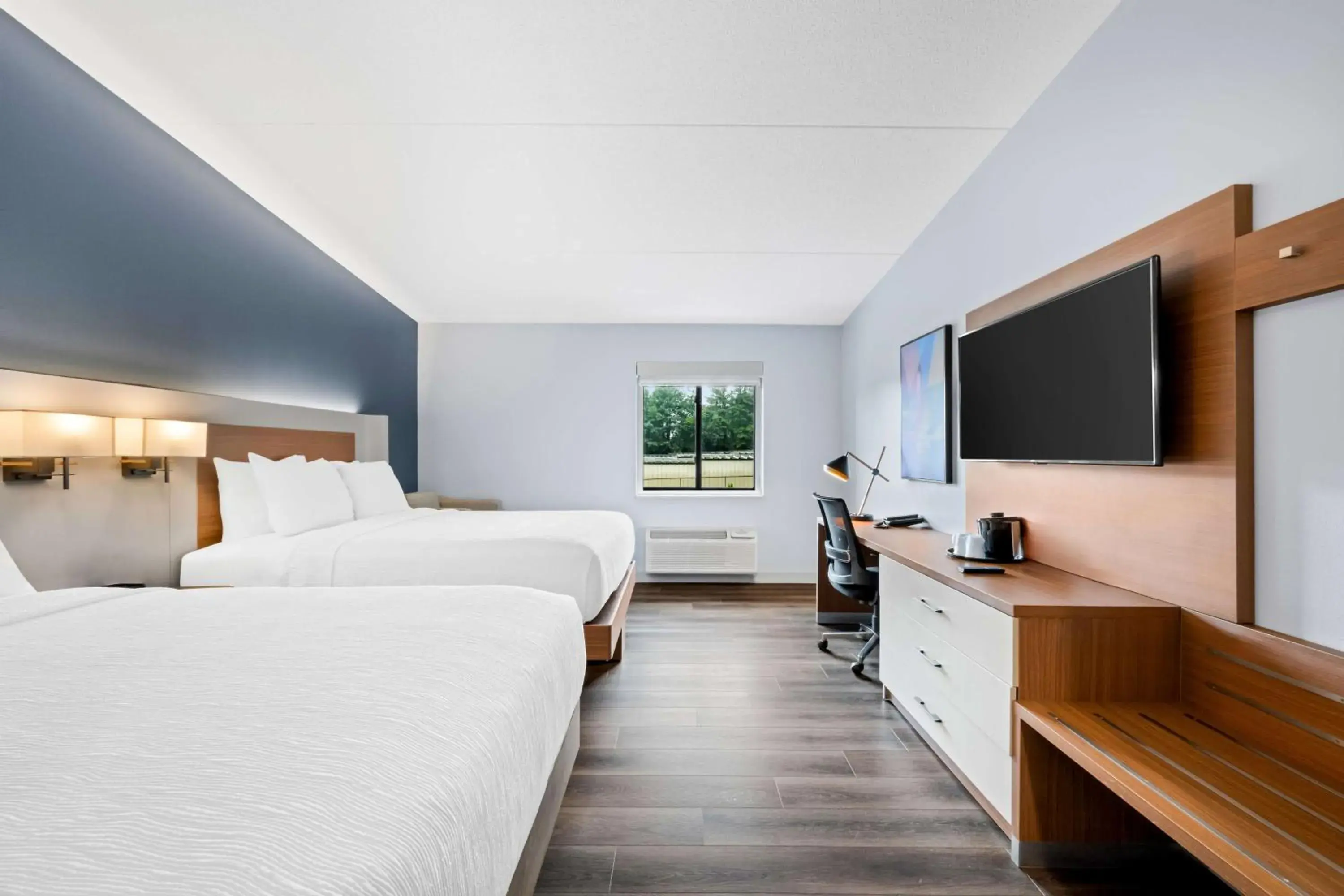 Queen Room with Two Queen Beds and Walk-In Shower - Disability Access/Non-Smoking in Best Western Niantic - New London, Mystic Area Queen Room with Two Queen Beds and Walk-In Shower - Disability Access/Non-Smoking in Best Western Niantic - New London, Mystic Area