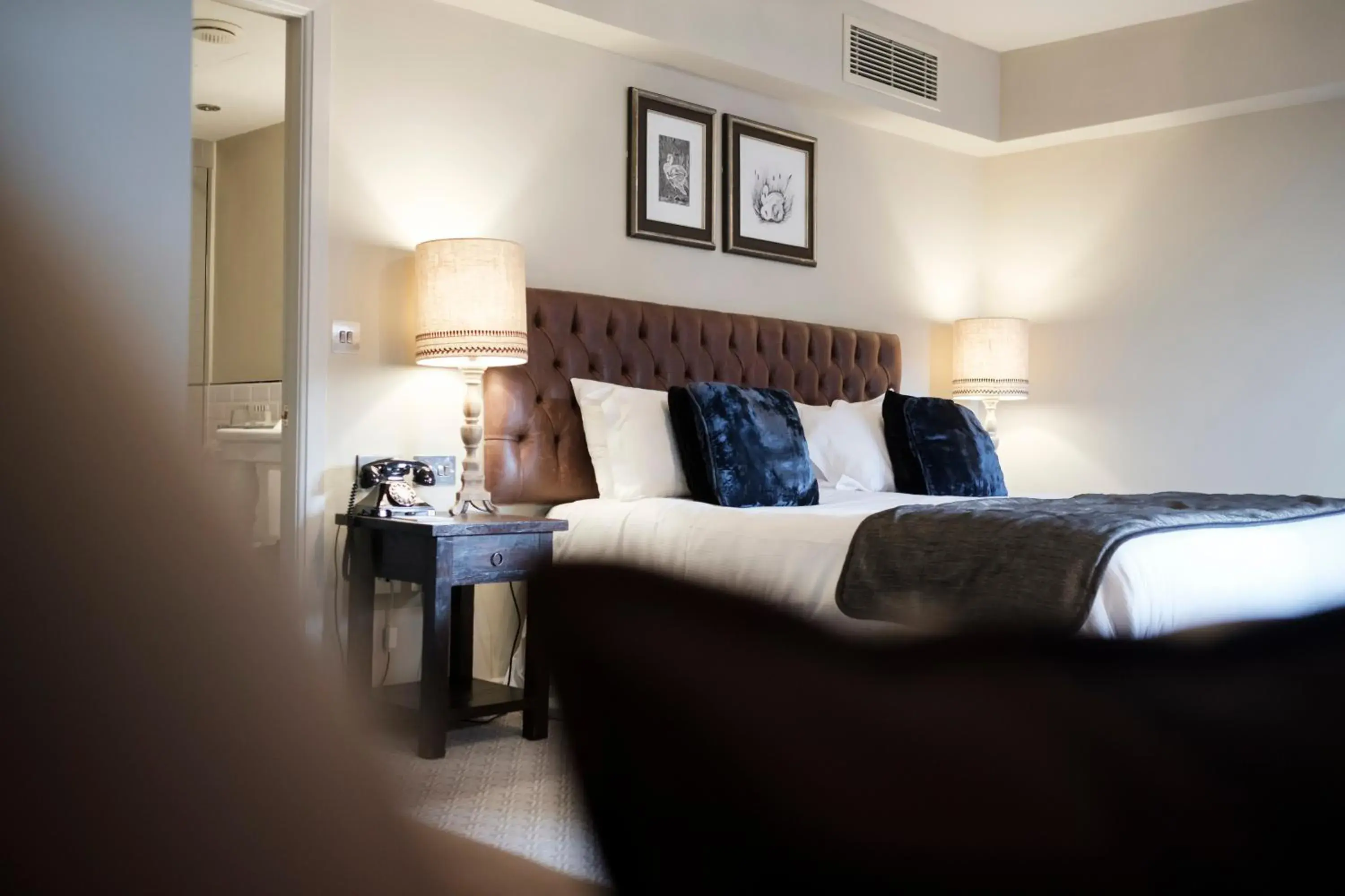 Grand Twin Room in The White Swan Hotel Grand Twin Room in The White Swan Hotel