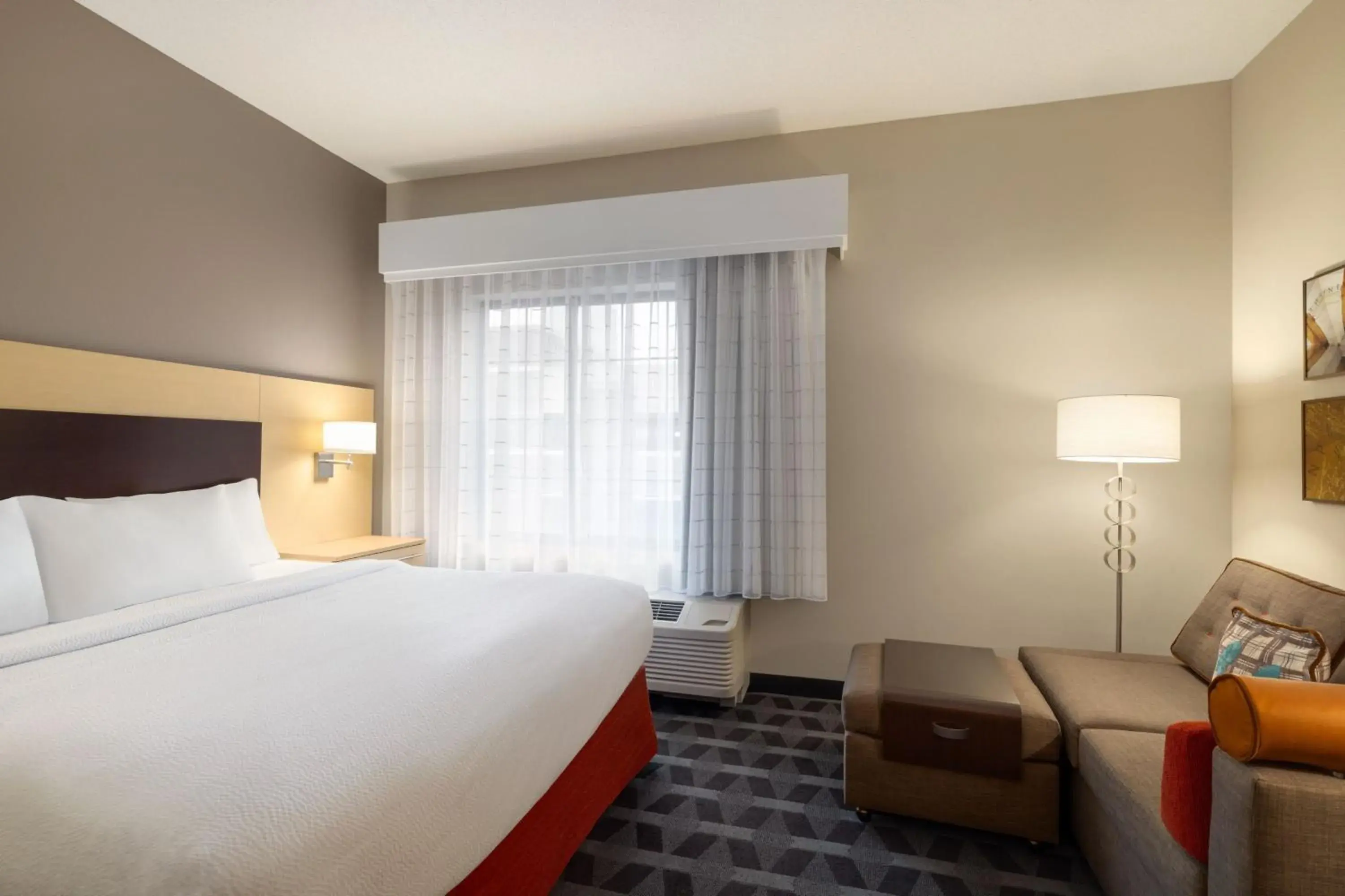 Studio with One King Bed or One Queen Bed - Mobility and Hearing Accessible with Roll-in Shower in TownePlace Suites by Marriott Williamsport Studio with One King Bed or One Queen Bed - Mobility and Hearing Accessible with Roll-in Shower in TownePlace Suites by Marriott Williamsport