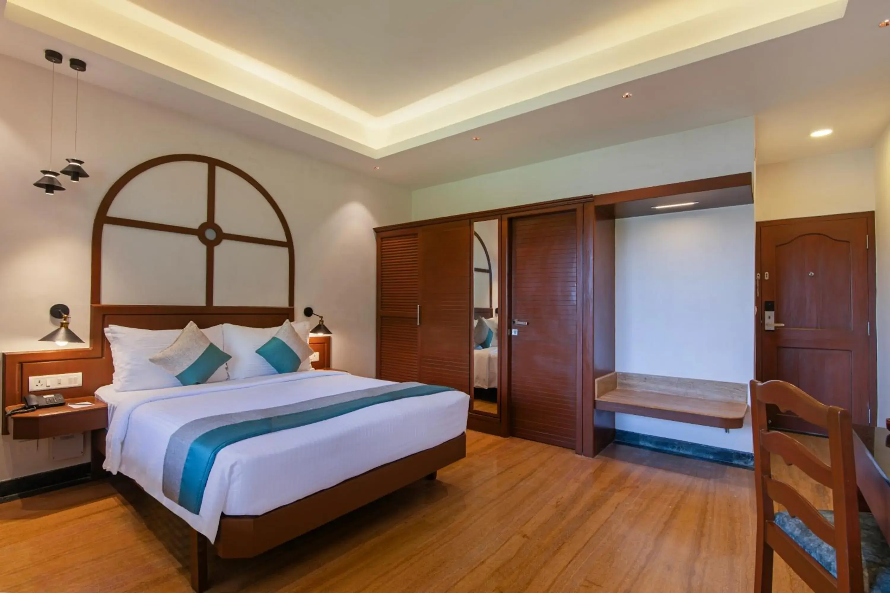 Garden View Classic Room with Balcony in Sterling Karwar Garden View Classic Room with Balcony in Sterling Karwar