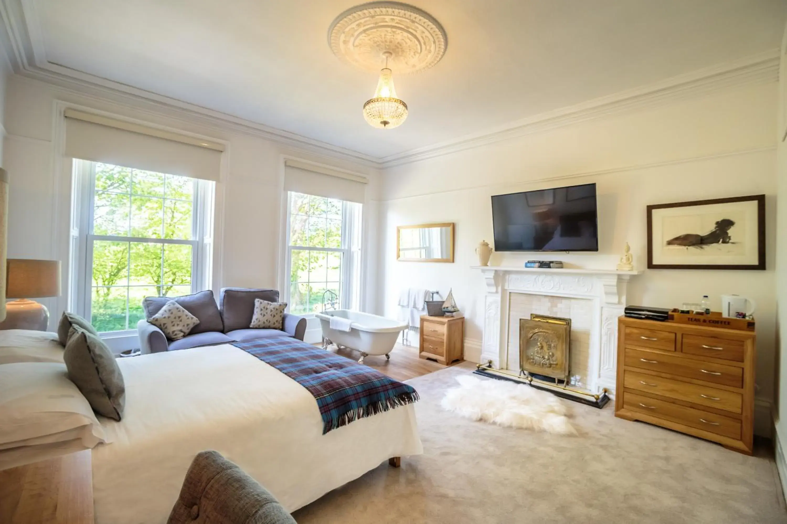 Superior King Room in Torrs Warren Country House Hotel Superior King Room in Torrs Warren Country House Hotel