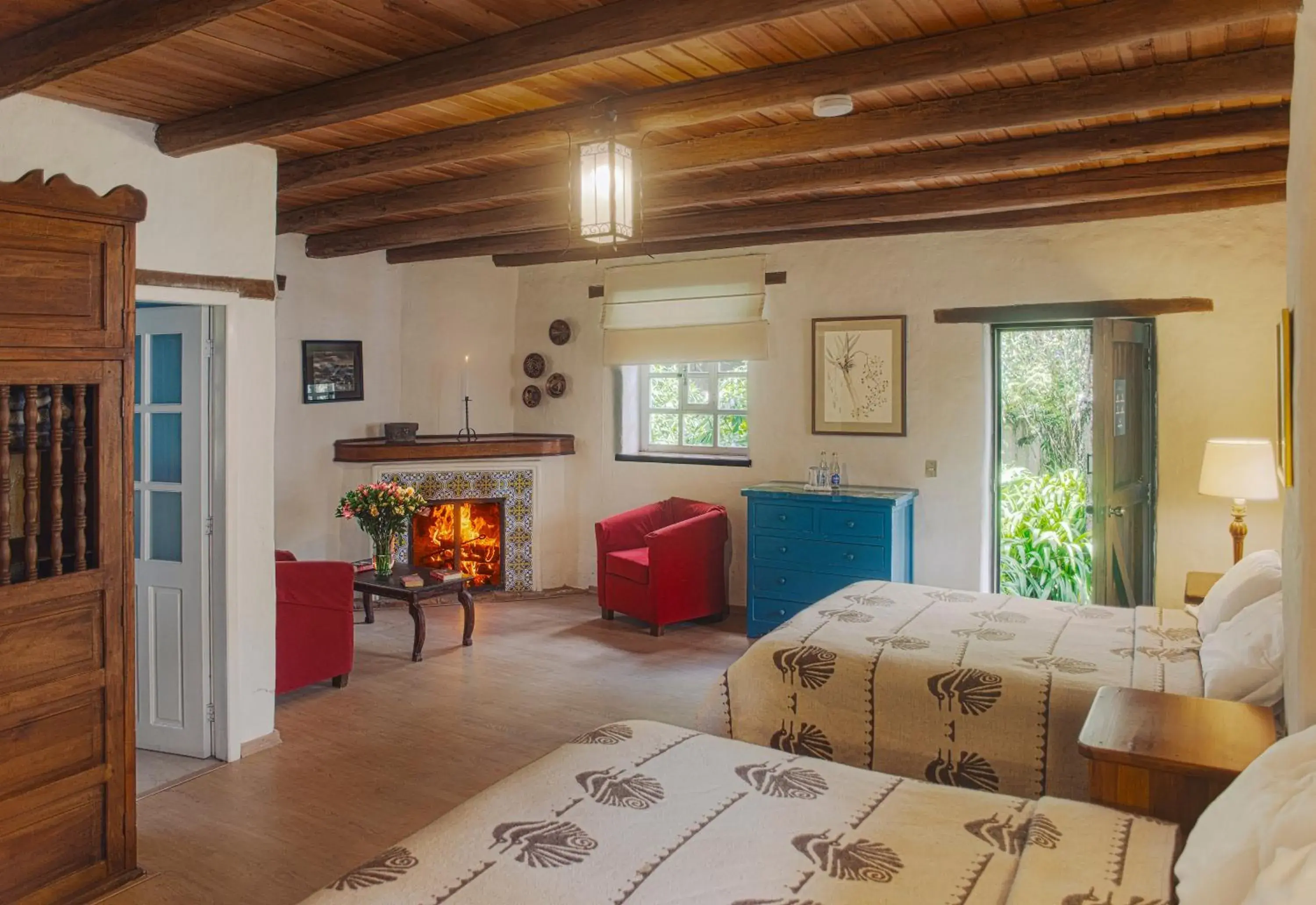 Standard Twin Room in Hacienda Cusin Standard Twin Room in Hacienda Cusin