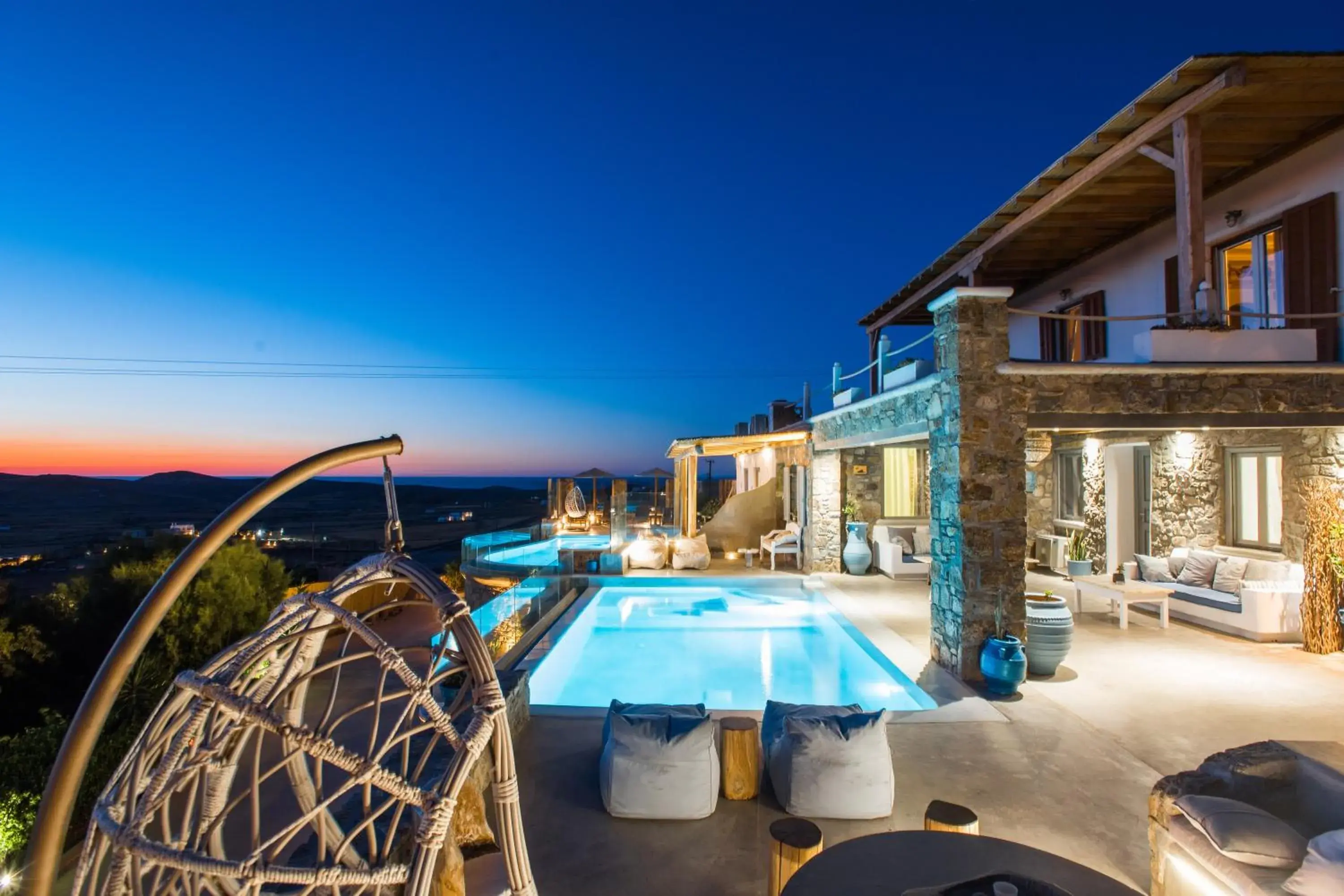 Deluxe Apartment with Shared Outdoor Pool in Mykonos Village Deluxe Apartment with Shared Outdoor Pool in Mykonos Village