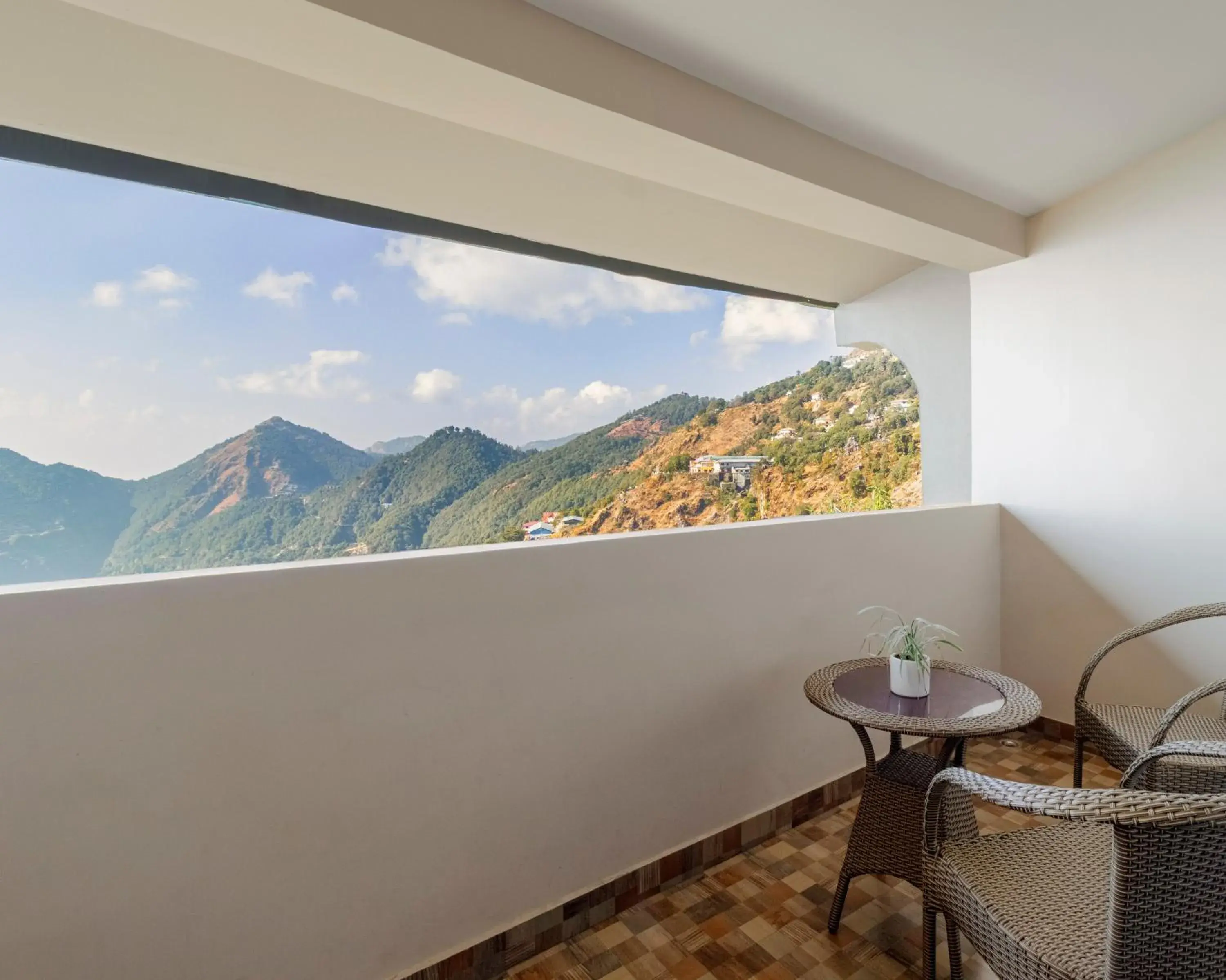 Valley View Premier Room with Balcony in Sterling Mussoorie Valley View Premier Room with Balcony in Sterling Mussoorie
