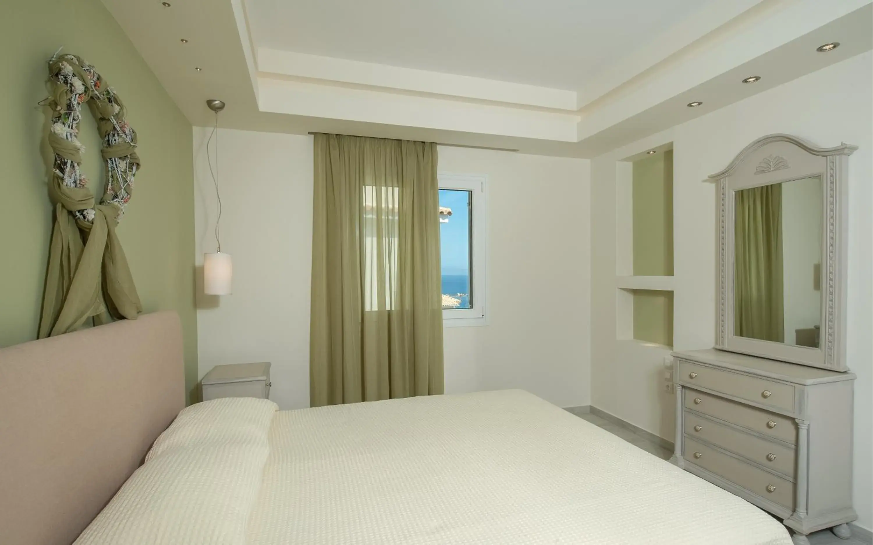 One-Bedroom Apartment with Garden View or Sea View in Erietta Aparthotel One-Bedroom Apartment with Garden View or Sea View in Erietta Aparthotel