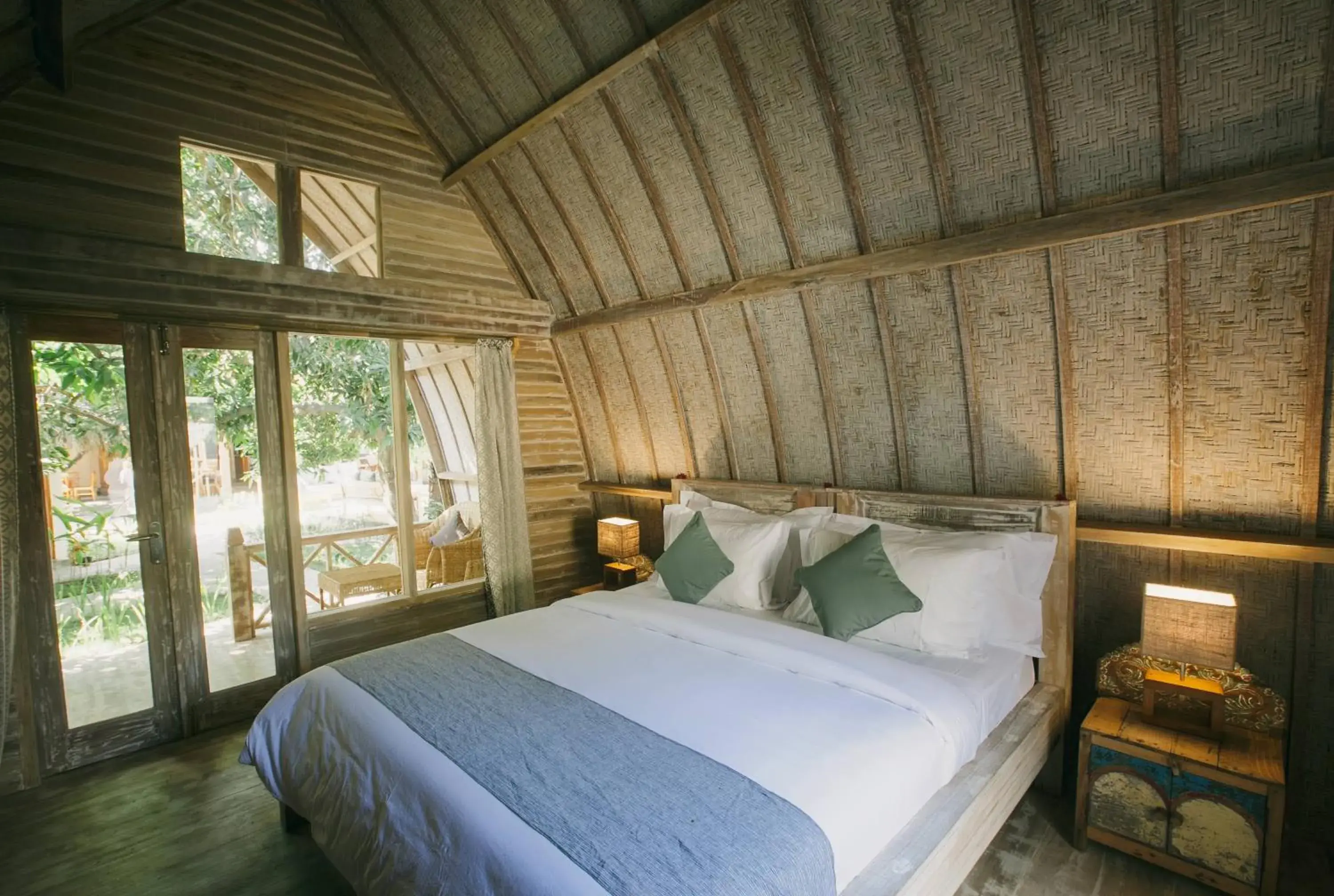 Deluxe Bungalow with Garden View in Flowers & Fire Yoga Garden Deluxe Bungalow with Garden View in Flowers & Fire Yoga Garden