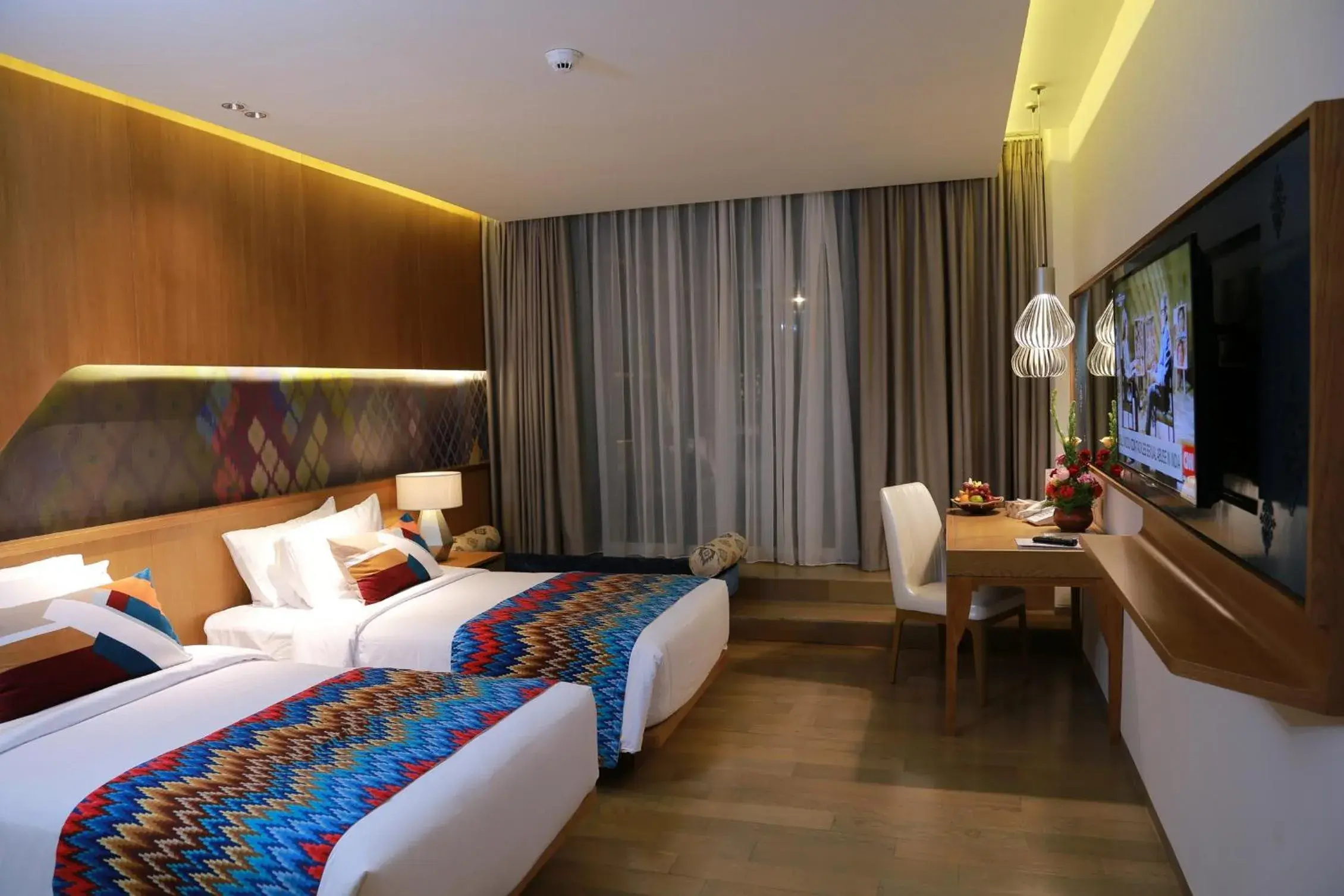 Deluxe Twin Room in Aruna Senggigi Resort & Convention Deluxe Twin Room in Aruna Senggigi Resort & Convention