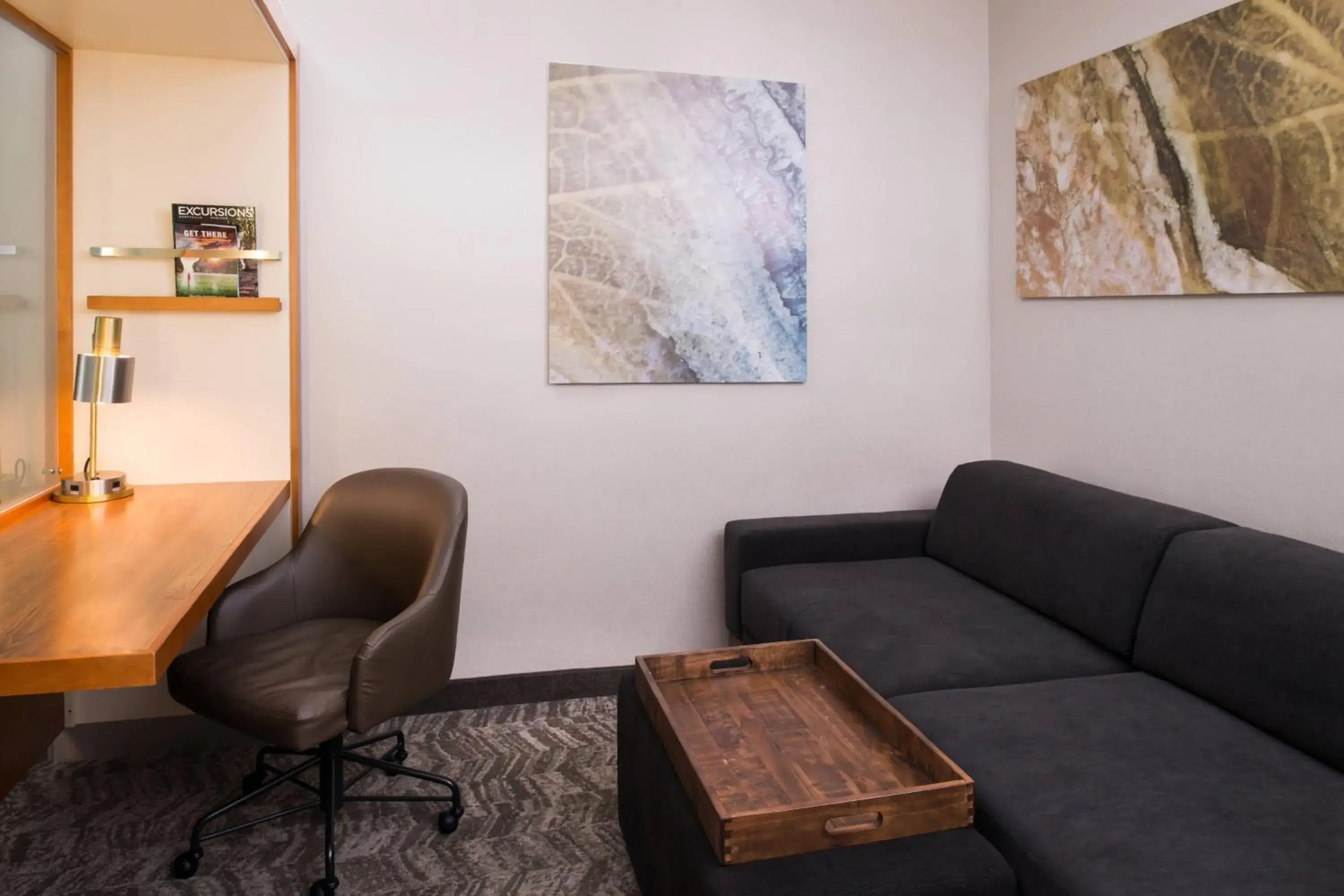 King Suite with Sofa Bed - Hearing Accessible in SpringHill Suites by Marriott Huntsville Downtown King Suite with Sofa Bed - Hearing Accessible in SpringHill Suites by Marriott Huntsville Downtown