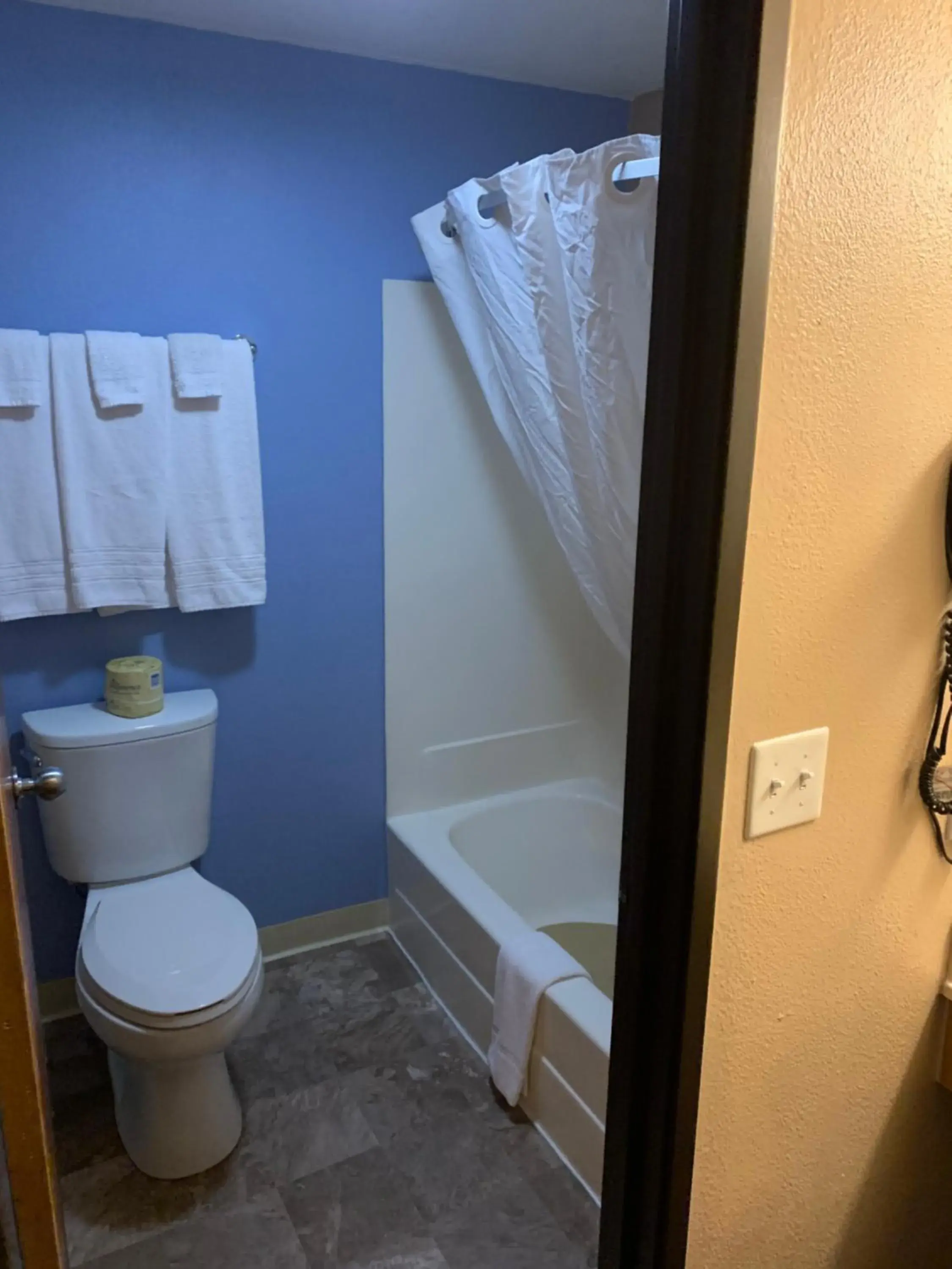 1 King Bed, Mobility Accessible Room, Bathtub w/ Grab Bars, Non-Smoking in Super 8 by Wyndham Kingston 1 King Bed, Mobility Accessible Room, Bathtub w/ Grab Bars, Non-Smoking in Super 8 by Wyndham Kingston
