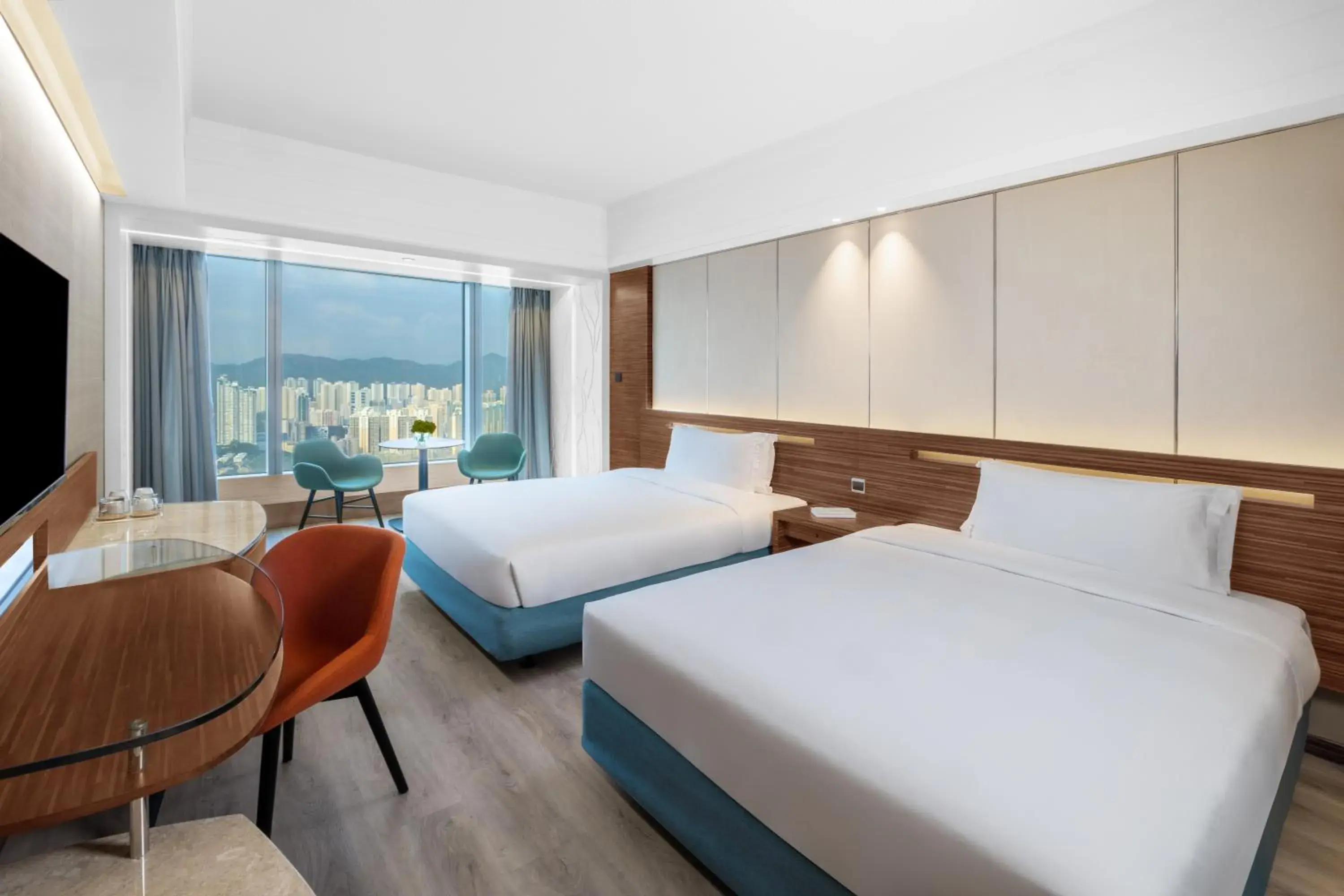 Premier Harbor View (Tower 2) - 2 Queen Beds in Nina Hotel Tsuen Wan West Premier Harbor View (Tower 2) - 2 Queen Beds in Nina Hotel Tsuen Wan West