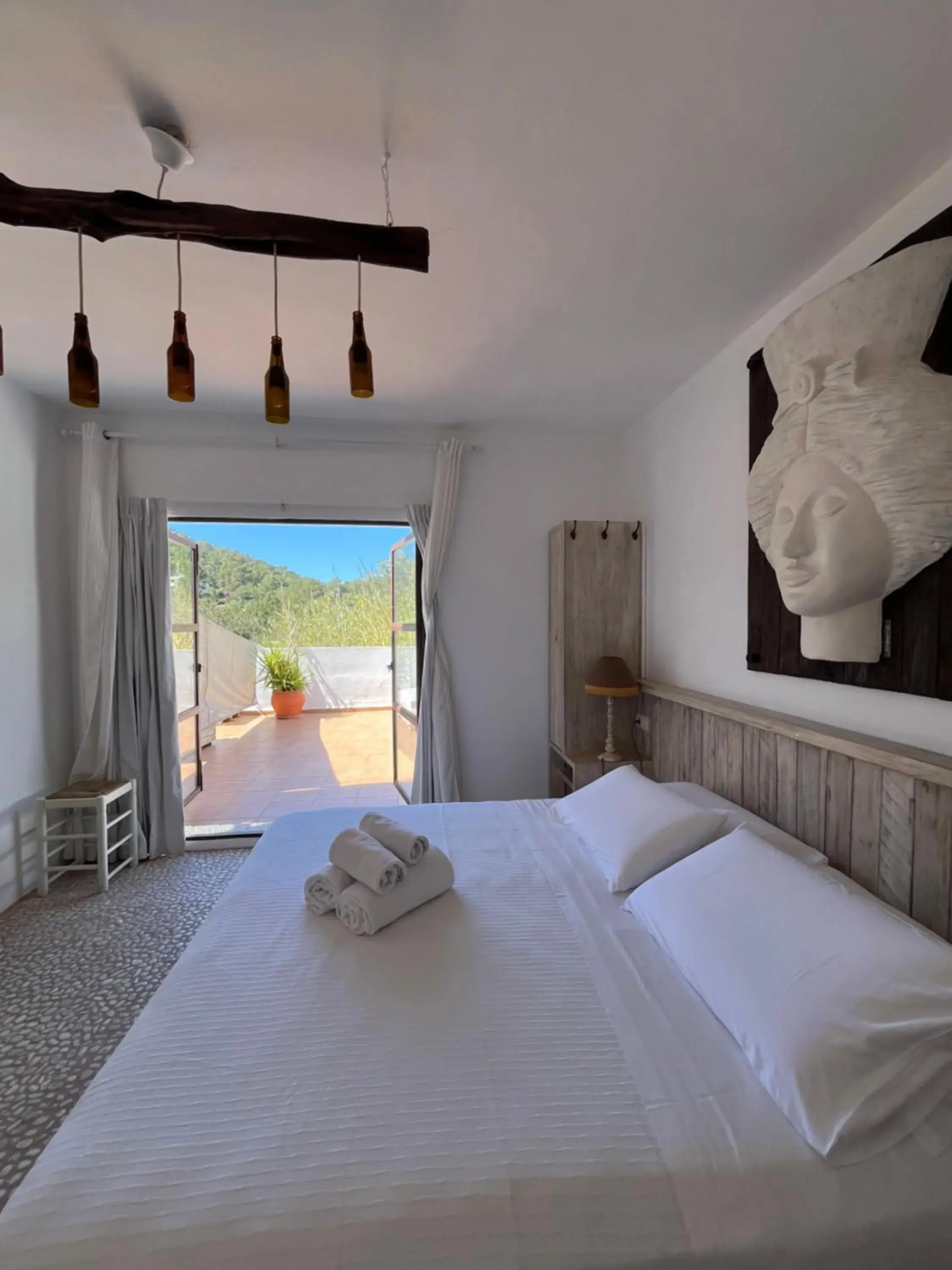 Superior Double Room with Large Terrace in Boutique Hostal La Curandera de Salinas Superior Double Room with Large Terrace in Boutique Hostal La Curandera de Salinas