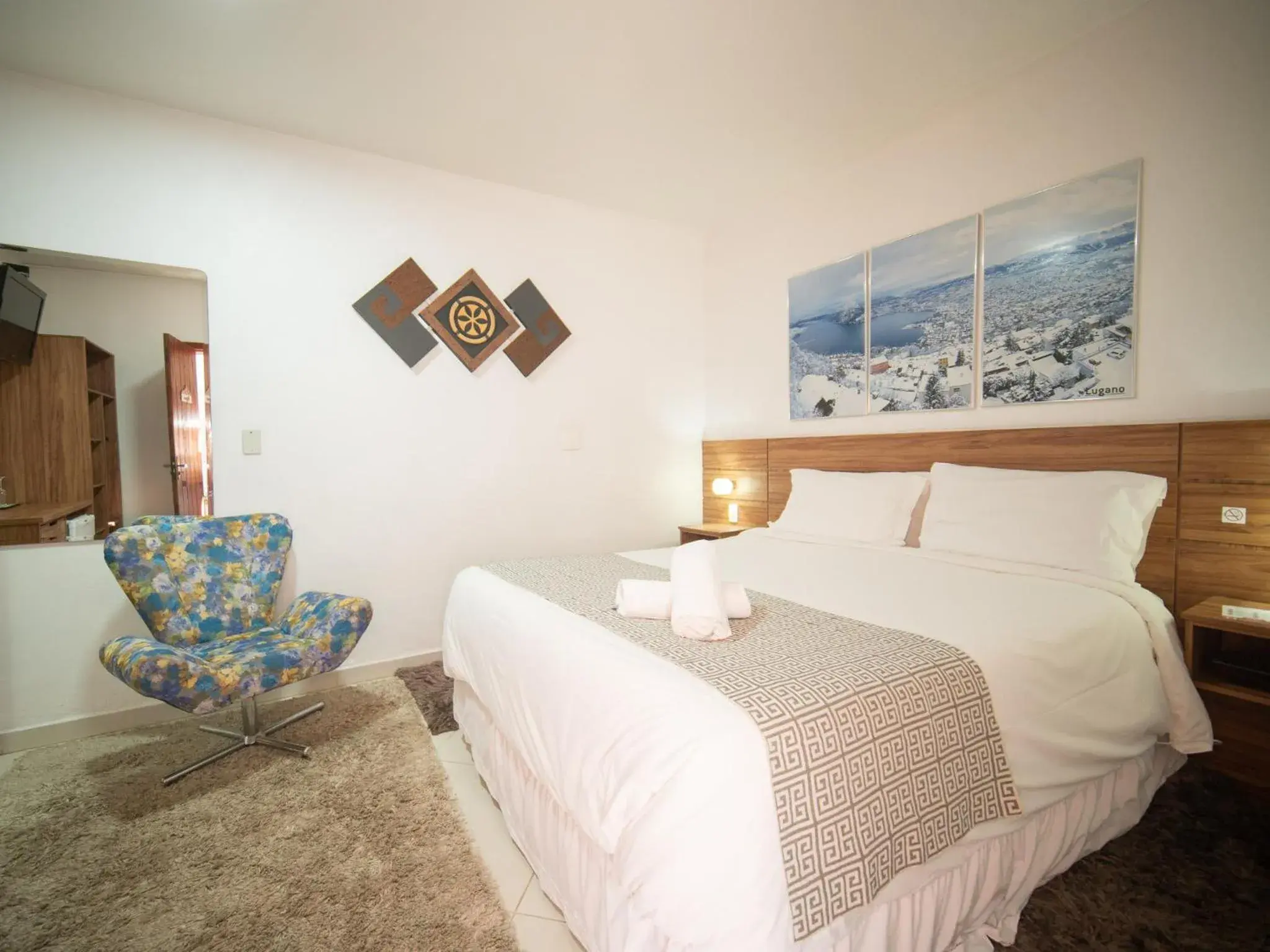 Standard Room with Hydro – Without Window in Pousada Suiça Mineira Centro Standard Room with Hydro – Without Window in Pousada Suiça Mineira Centro