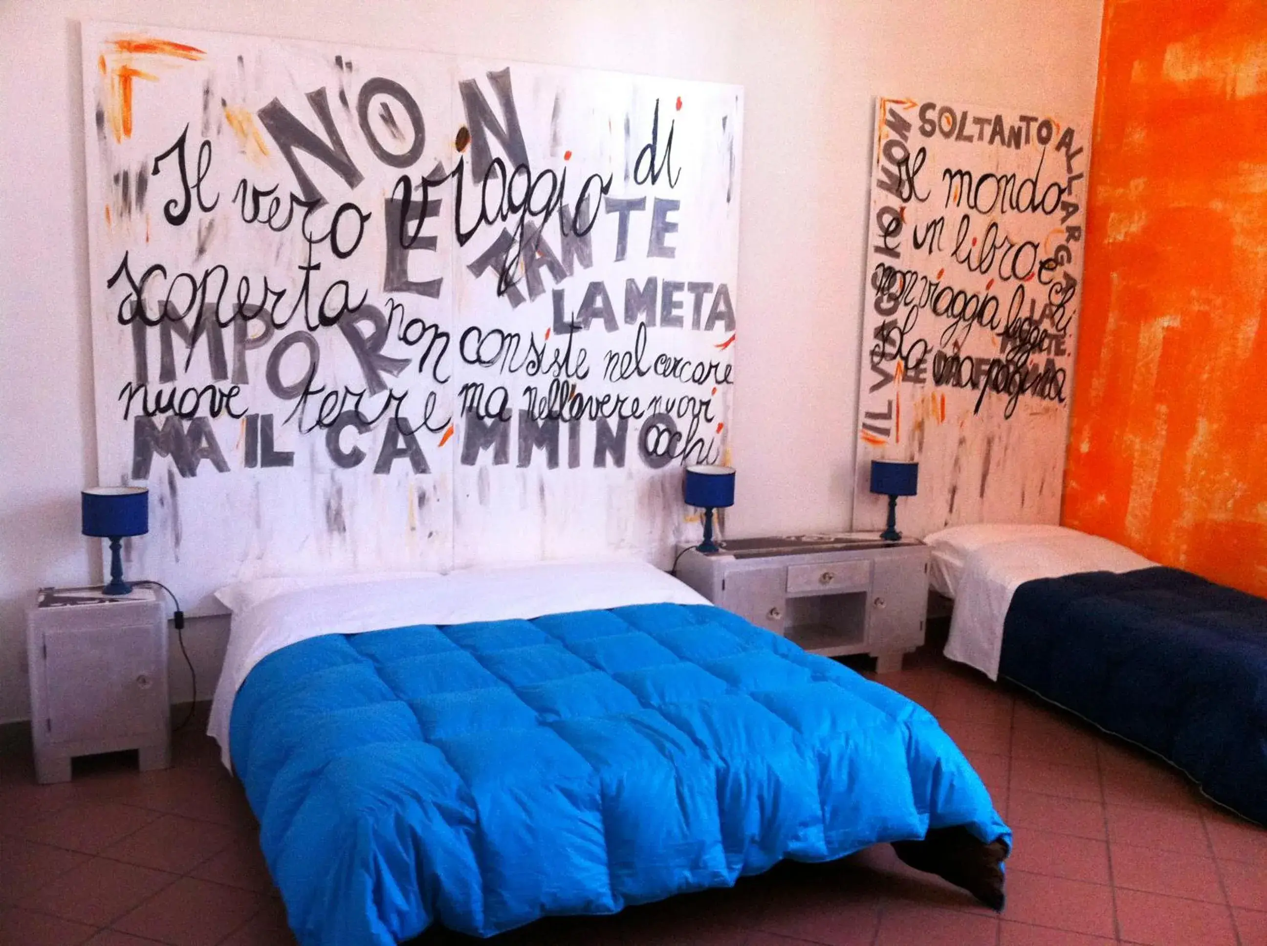 Triple Room - single occupancy in B&B Le Lupe Triple Room - single occupancy in B&B Le Lupe