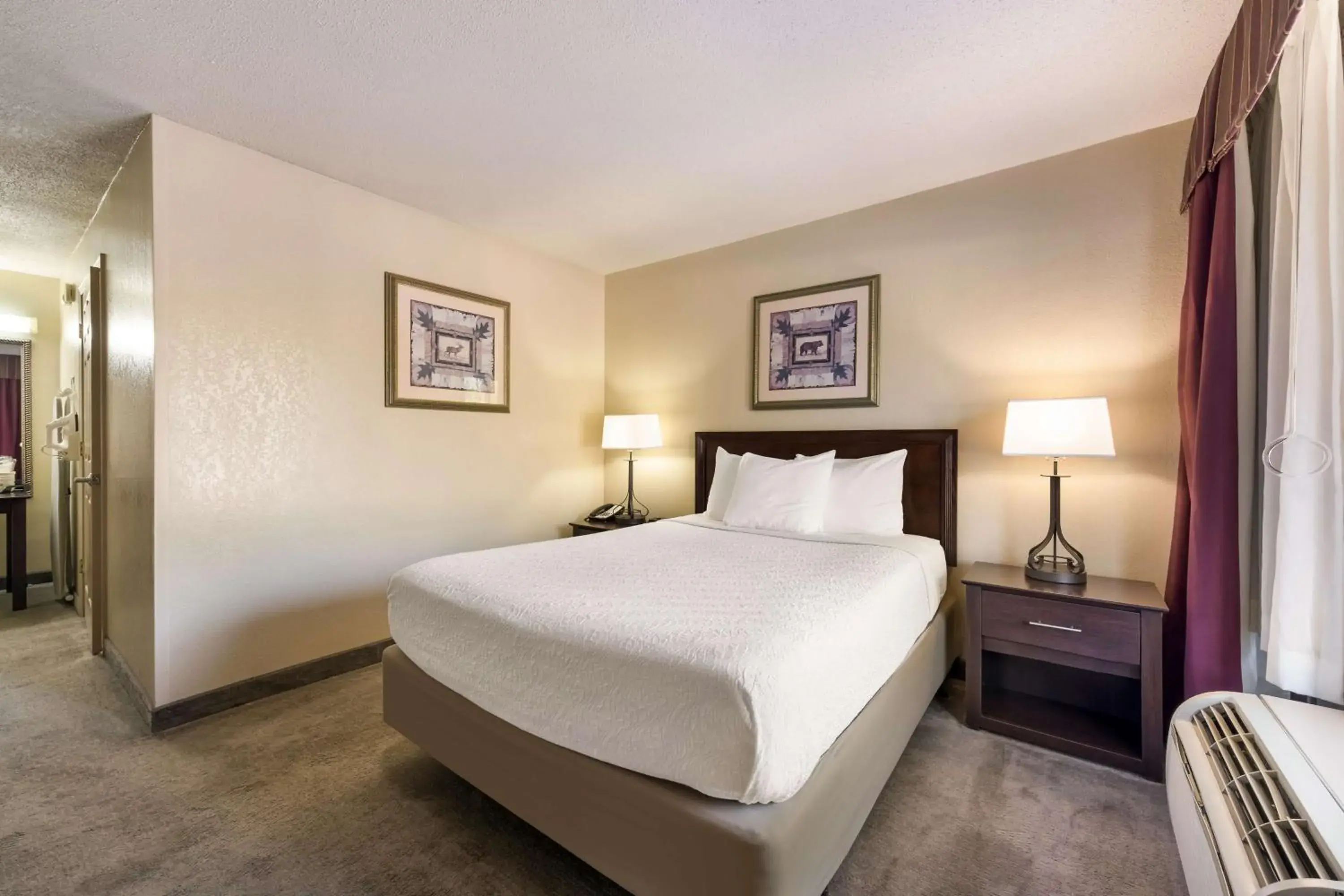 Queen Room with Roll-In Shower - Mobility Accessible/Non-Smoking in The Lodge at Banner Elk Queen Room with Roll-In Shower - Mobility Accessible/Non-Smoking in The Lodge at Banner Elk