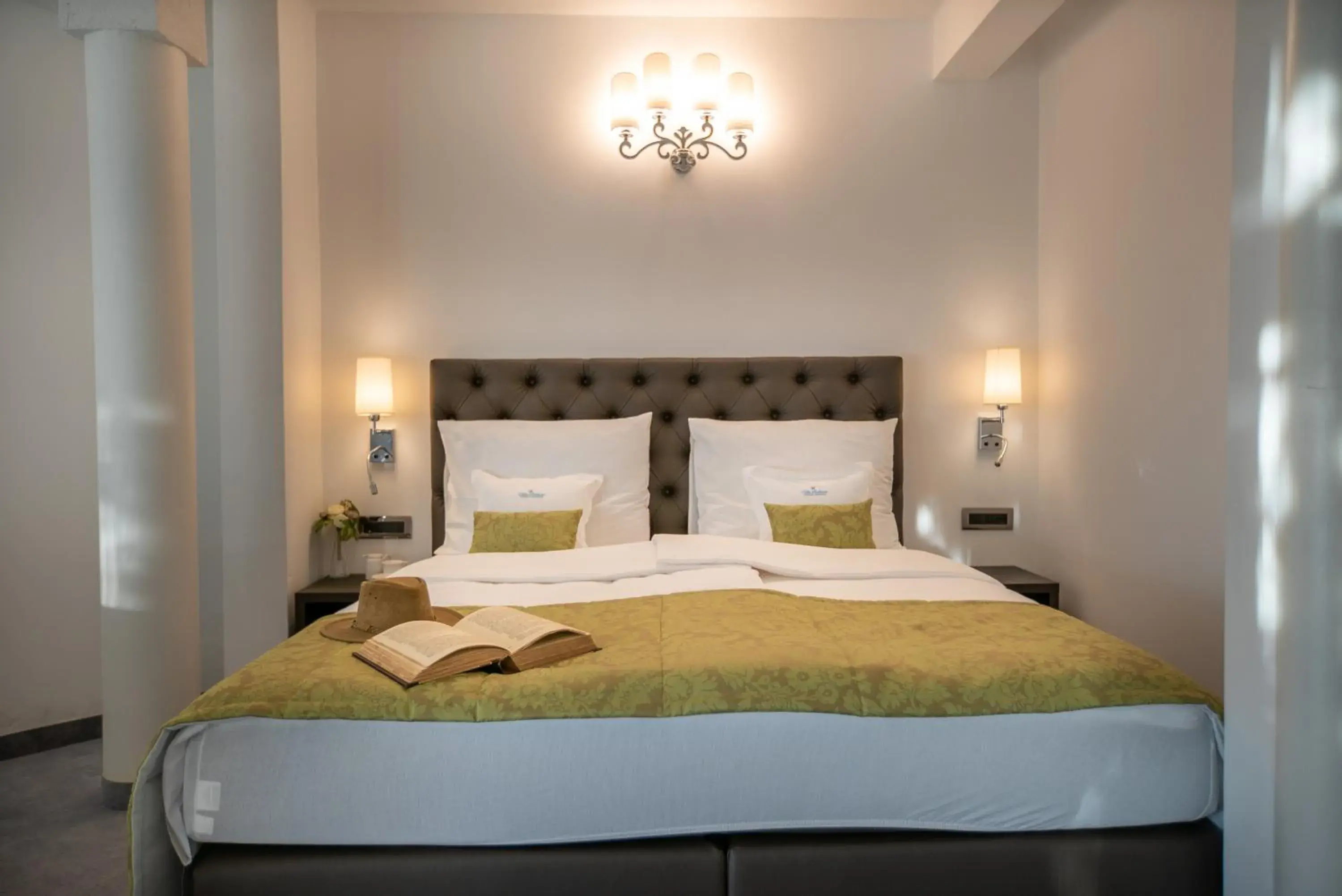 Superior Double Room with Balcony and Sea View in Villa Bellevue Portoroz-Portorose Superior Double Room with Balcony and Sea View in Villa Bellevue Portoroz-Portorose