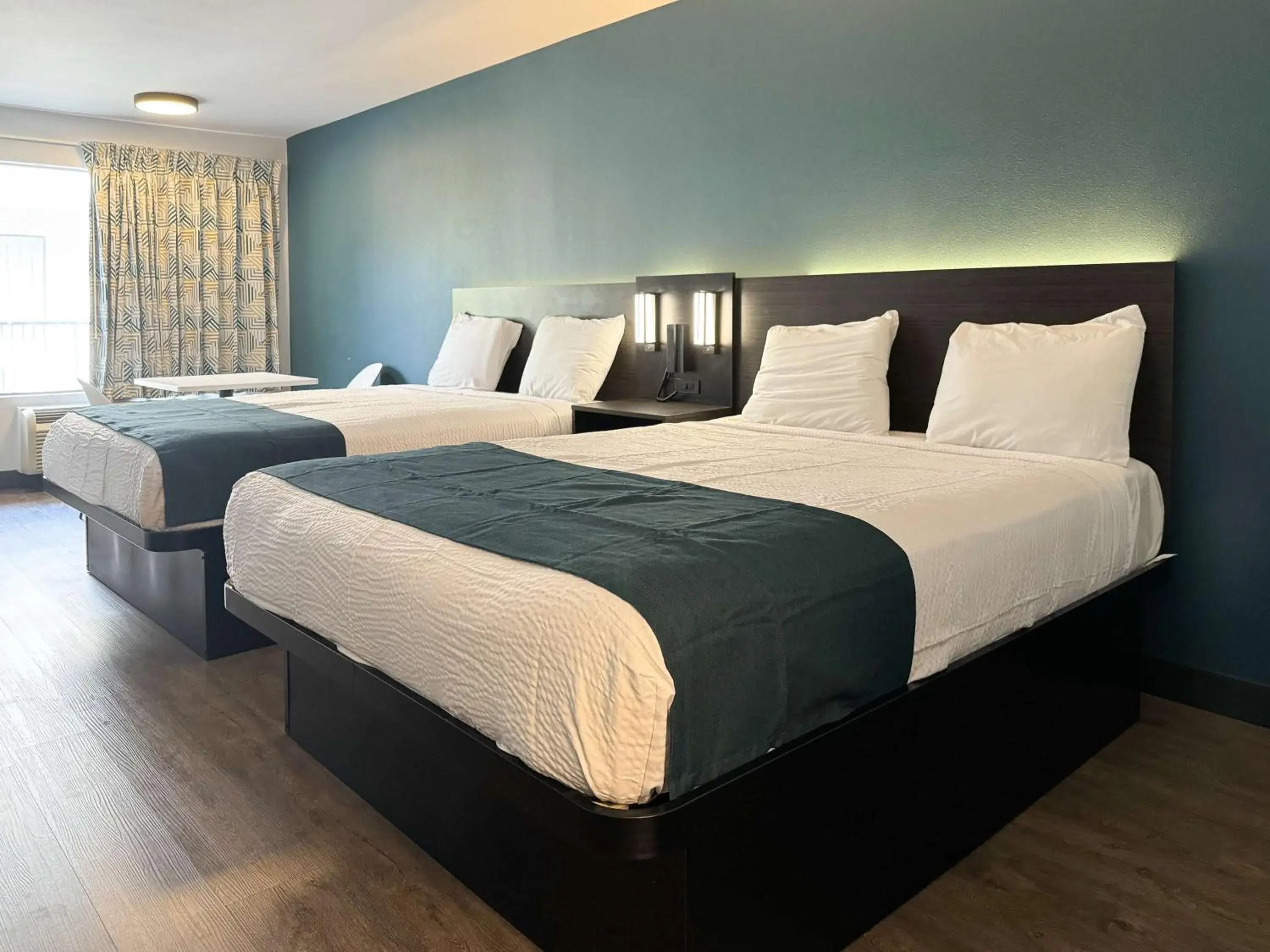 Queen Room with Two Queen Beds - Disability Access - Non-Smoking in Studio 6 Suites Gardena, CA Queen Room with Two Queen Beds - Disability Access - Non-Smoking in Studio 6 Suites Gardena, CA