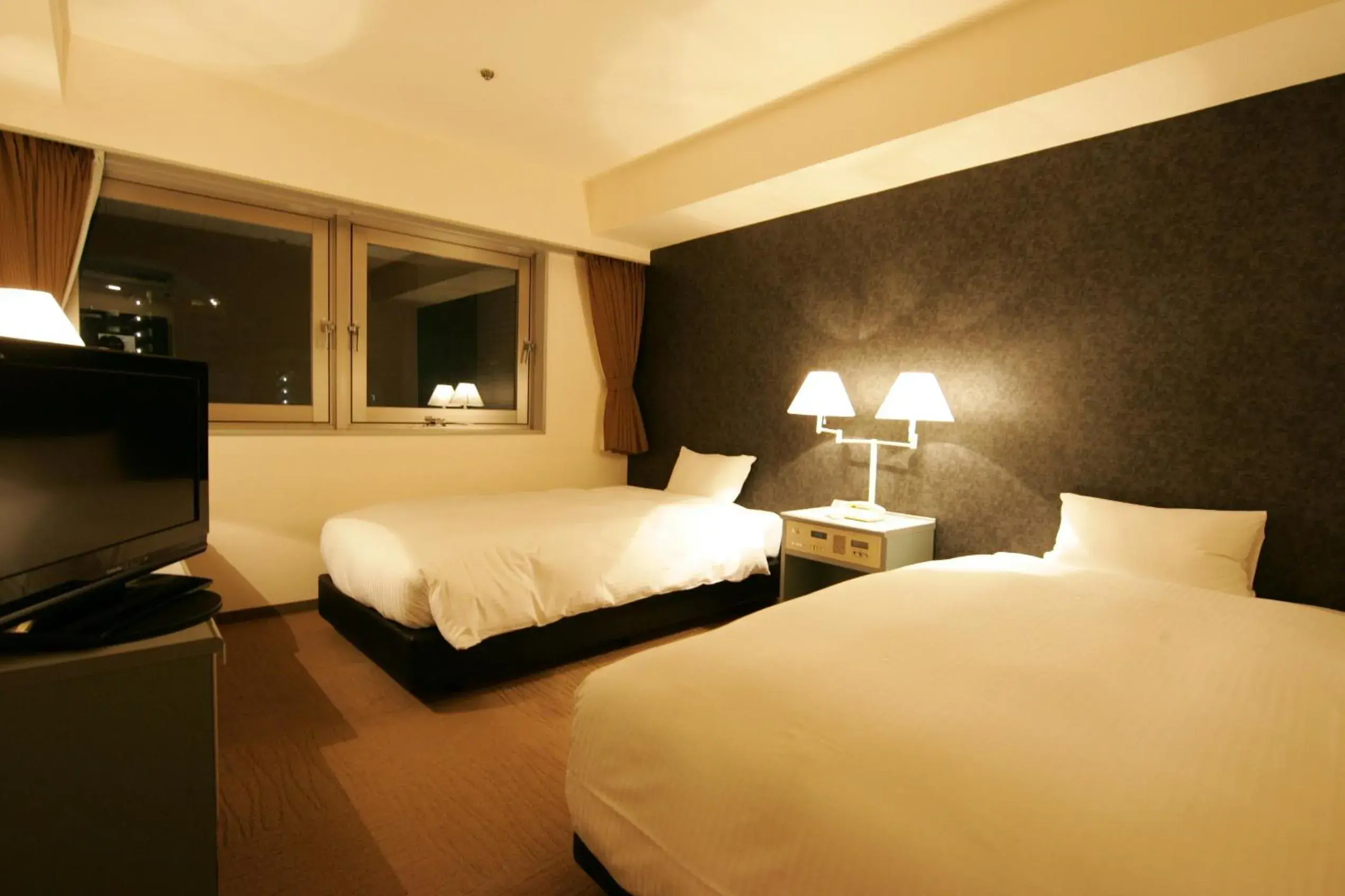 Economy Twin Room - single occupancy - Non-Smoking in Green Rich Hotel Nishitetsu Ohashi Ekimae Economy Twin Room - single occupancy - Non-Smoking in Green Rich Hotel Nishitetsu Ohashi Ekimae